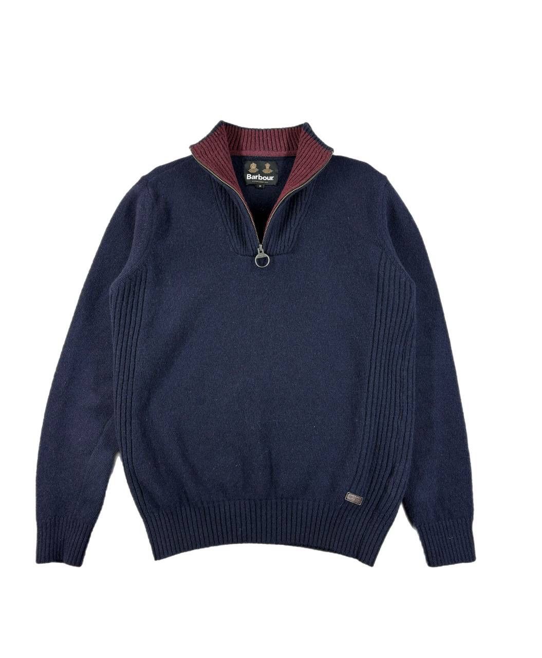 Barbour Barbour 1/4 quarter-zip wool sweater M Size US M / EU 48-50 / 2 - 1 Thumbnail