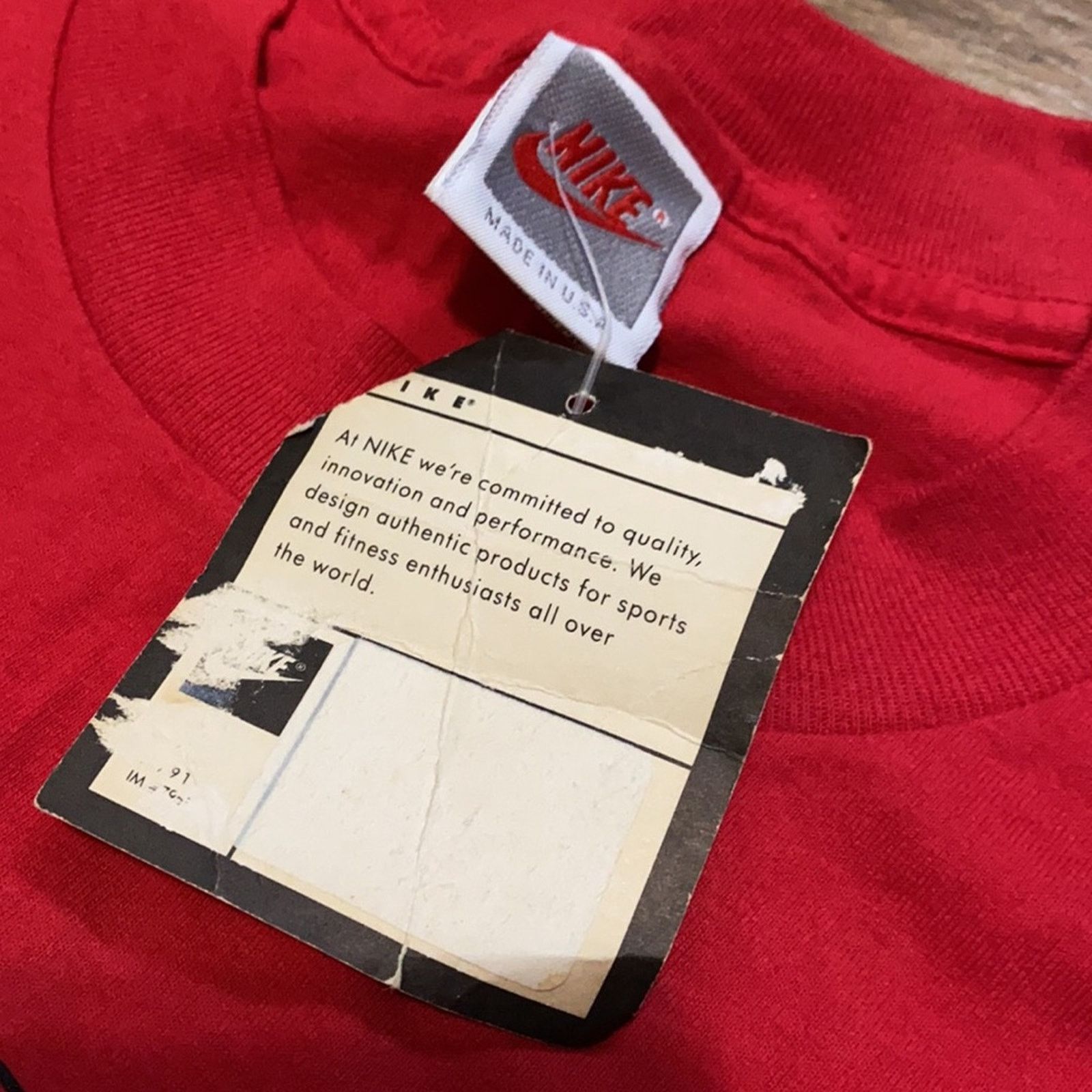 Nike 80s Nike short sleeve Size US L / EU 52-54 / 3 - 5 Thumbnail