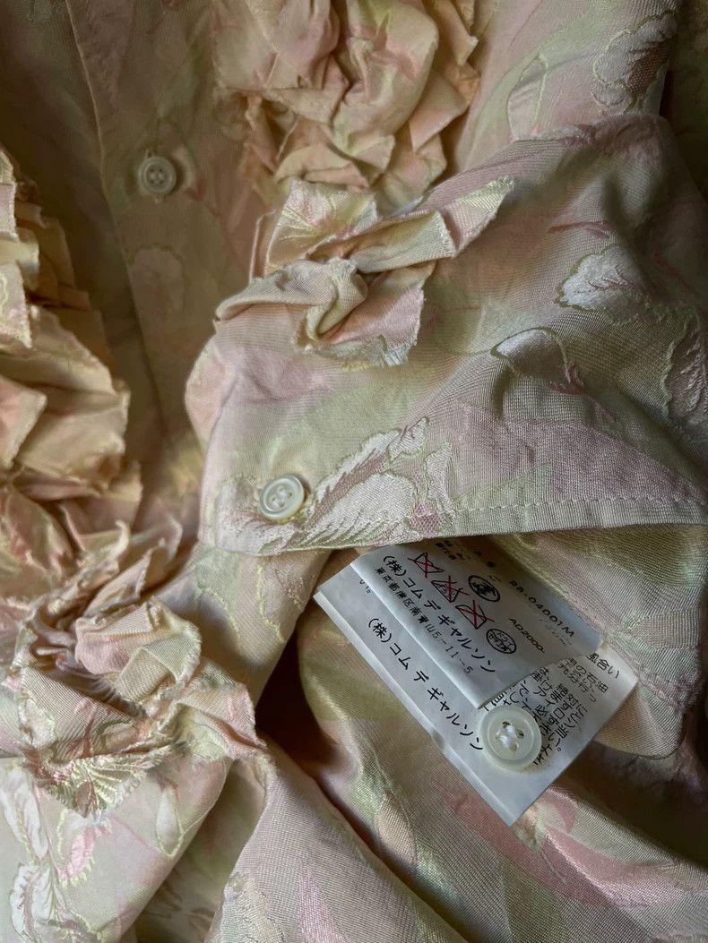 Comme des Garcons Comme des Garcons Medieval floral long-sleeve ruffled shirt Size M / US 6-8 / IT 42-44 - 6 Thumbnail