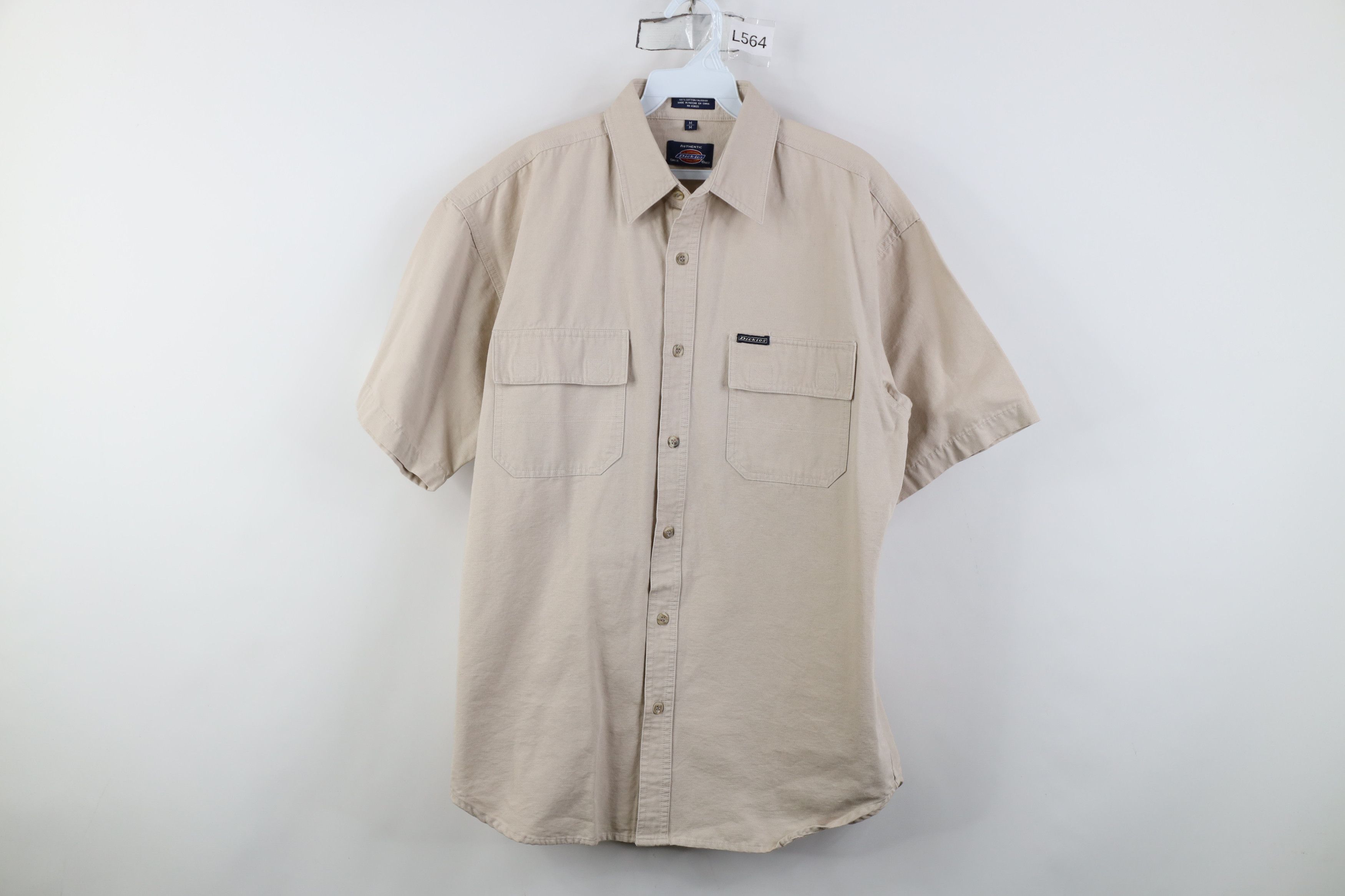 Dickies Vintage Dickies Heavyweight Canvas Short Sleeve Button Shirt Size US M / EU 48-50 / 2 - 1 Thumbnail