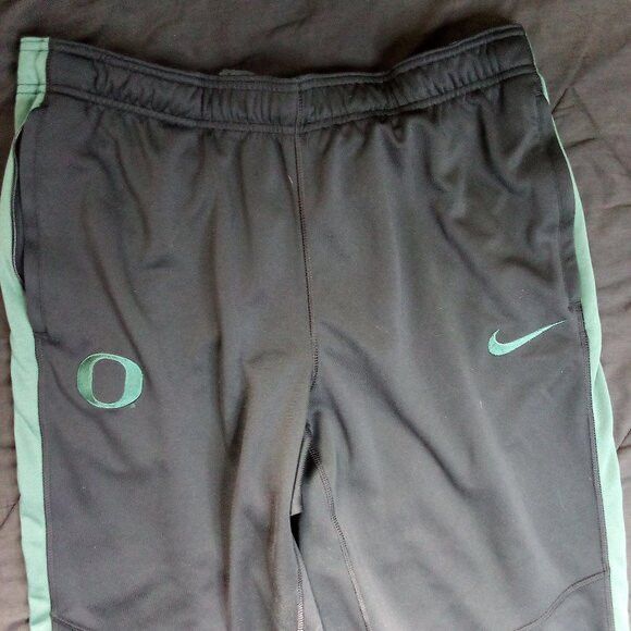 NCAA × Nike Nike Dri-Fit Oregon Ducks Sweatpants Joggers Trainers Size US 32 / EU 48 - 2 Thumbnail
