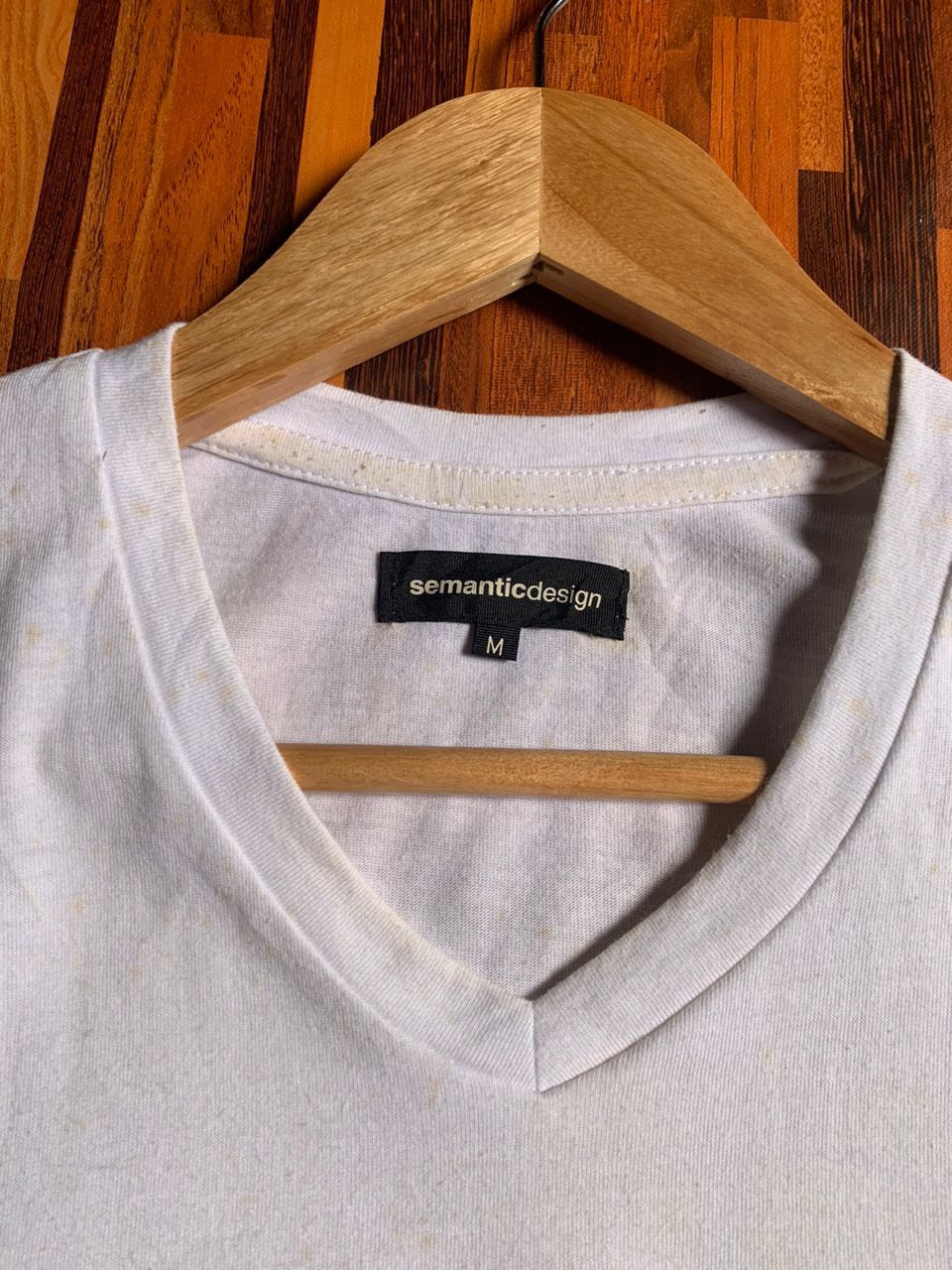Japanese Brand 1990s Vintage Semantic Design Spain Poem Tee T-Shirt Size US M / EU 48-50 / 2 - 7 Thumbnail