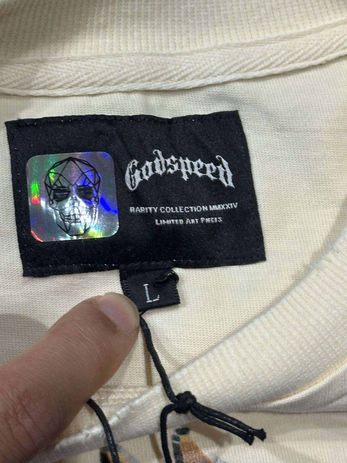 Godspeed Godspeed City Tee Bone Size US L / EU 52-54 / 3 - 3 Thumbnail