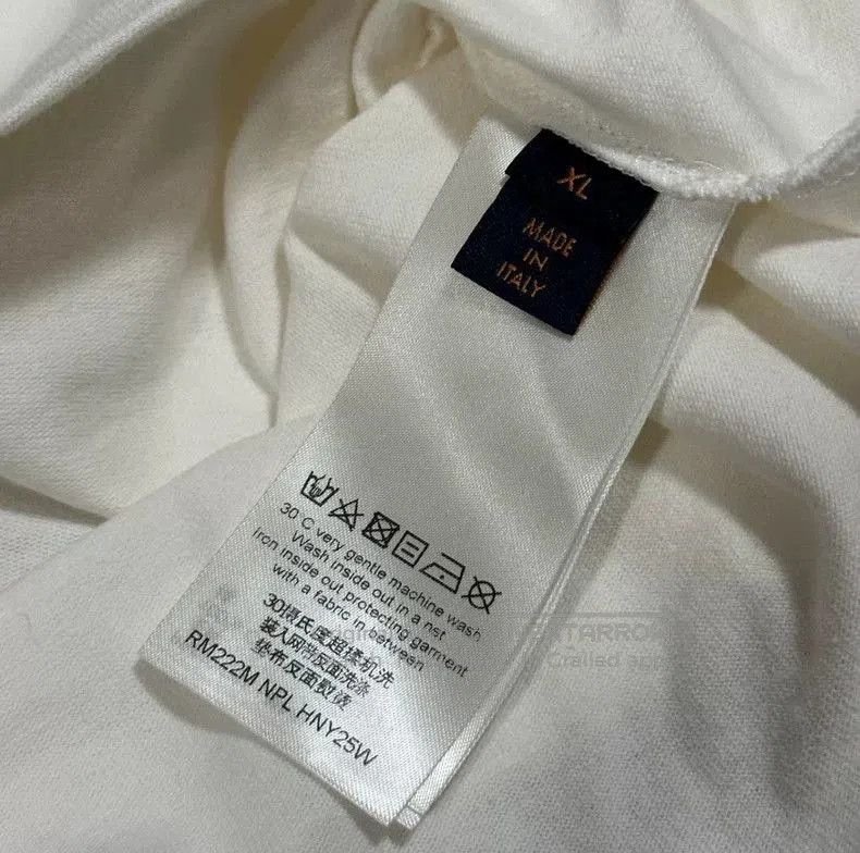 Louis Vuitton Louis Vuitton FW22 Embroidered Short Sleeve T. Size US XL / EU 56 / 4 - 7 Thumbnail