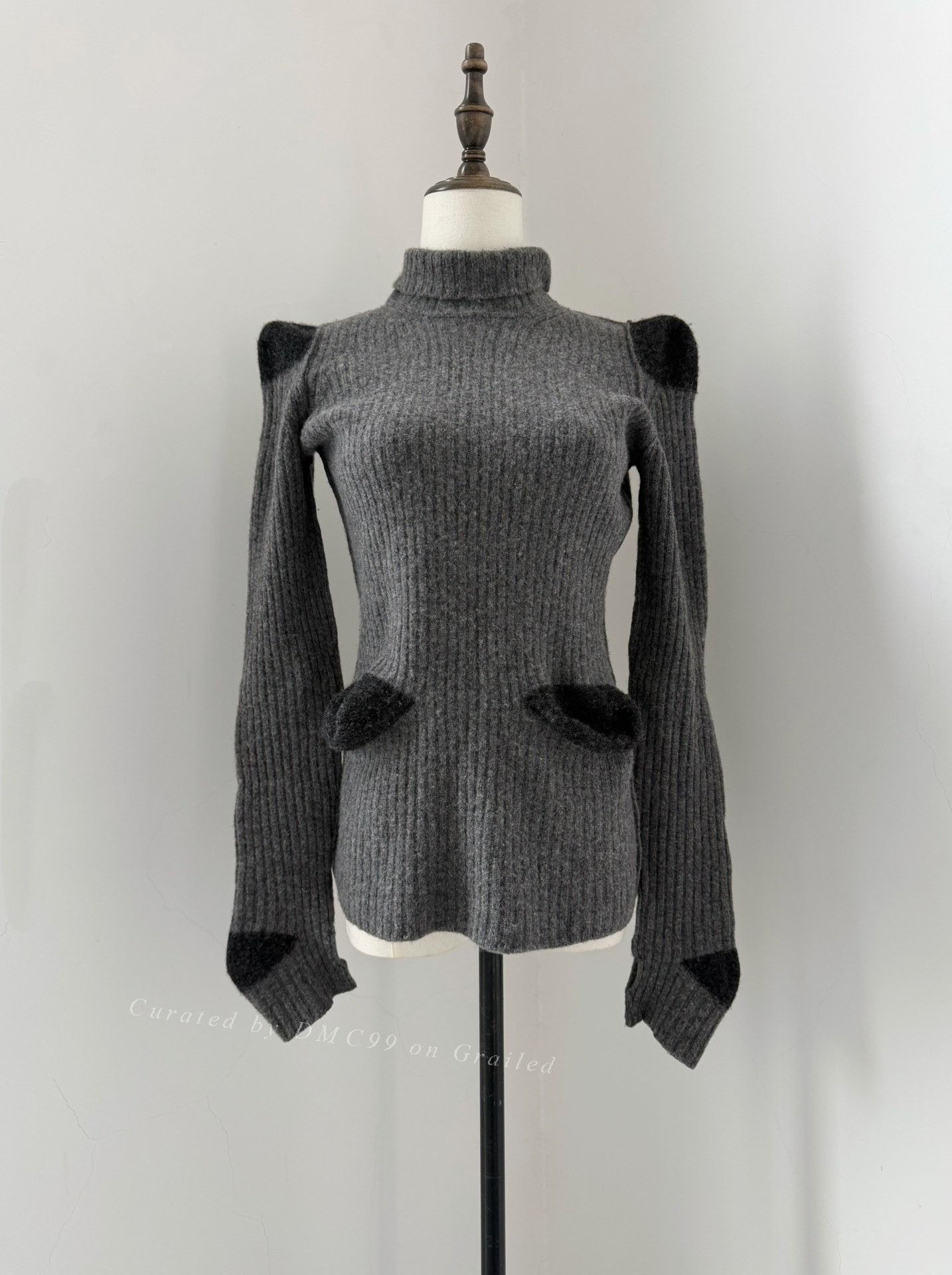 Limi Feu Limi Feu Wool Turtleneck Sweater Size S / US 4 / IT 40 - 1 Thumbnail