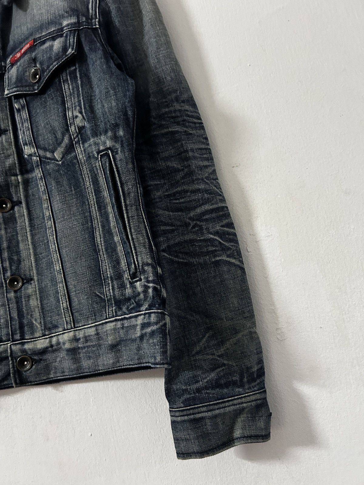 JACKROSE Jackrose luv maison washed danim jacket skull Size US S / EU 44-46 / 1 - 4 Thumbnail