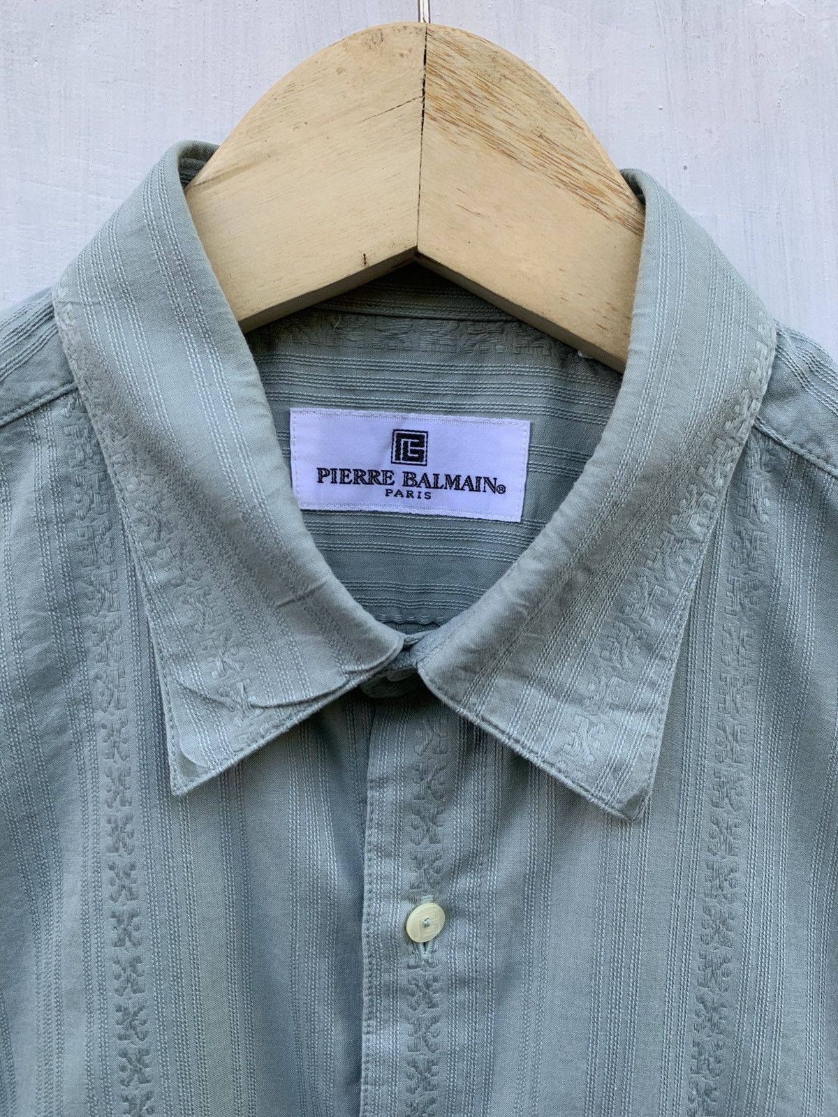 Balmain Vintage 90’s pierre balmain pin striped pattern Size US M / EU 48-50 / 2 - 4 Thumbnail