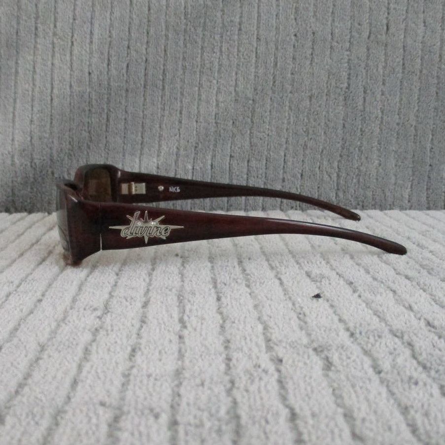 Other Divine Eyewear Nice Brown Fade/Polarized Amber Sunglasses Size ONE SIZE - 3 Thumbnail