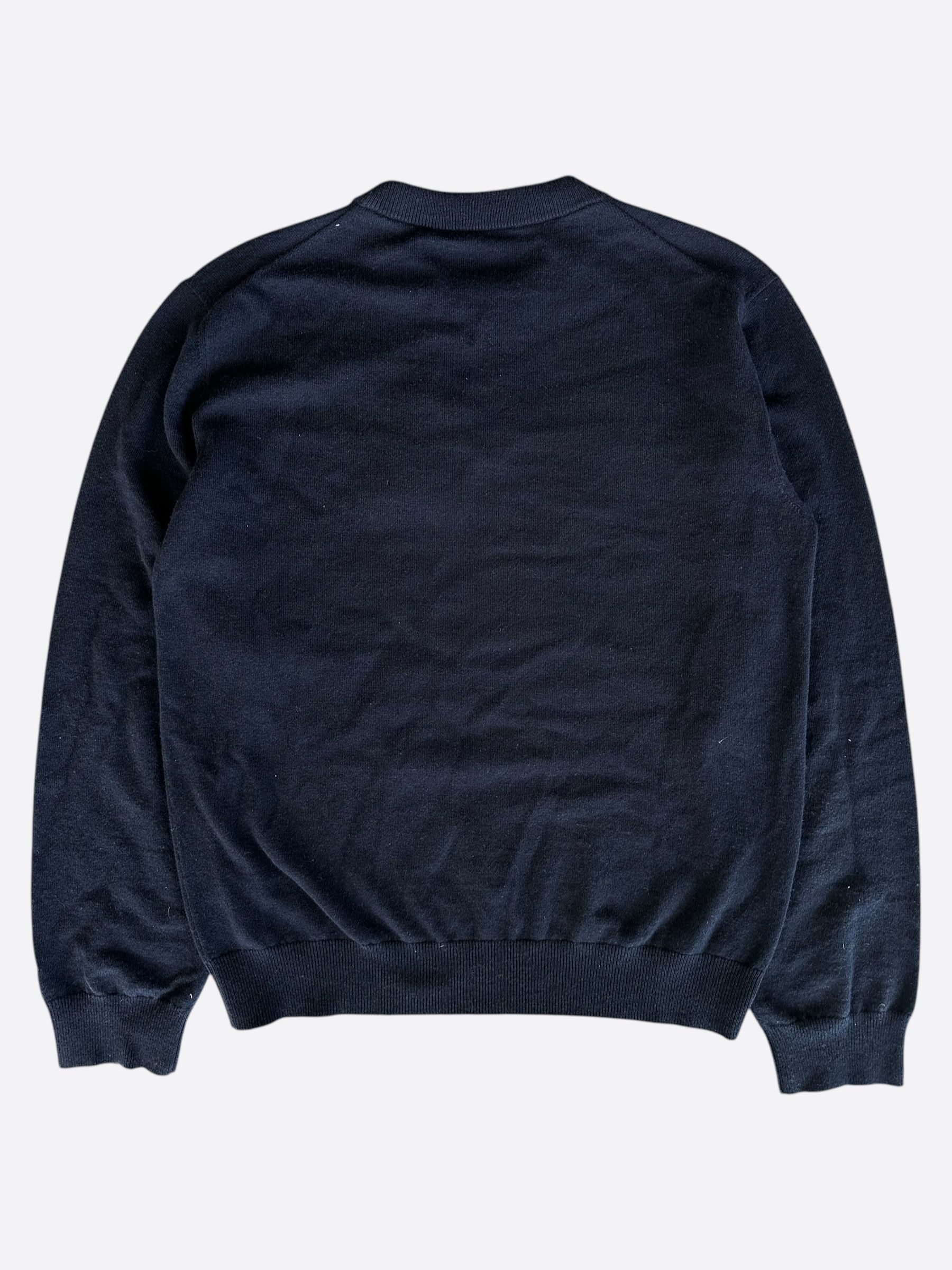 Louis Vuitton Louis Vuitton Nigo Navy Dragon Cashmere Sweater Size US M / EU 48-50 / 2 - 2 Thumbnail