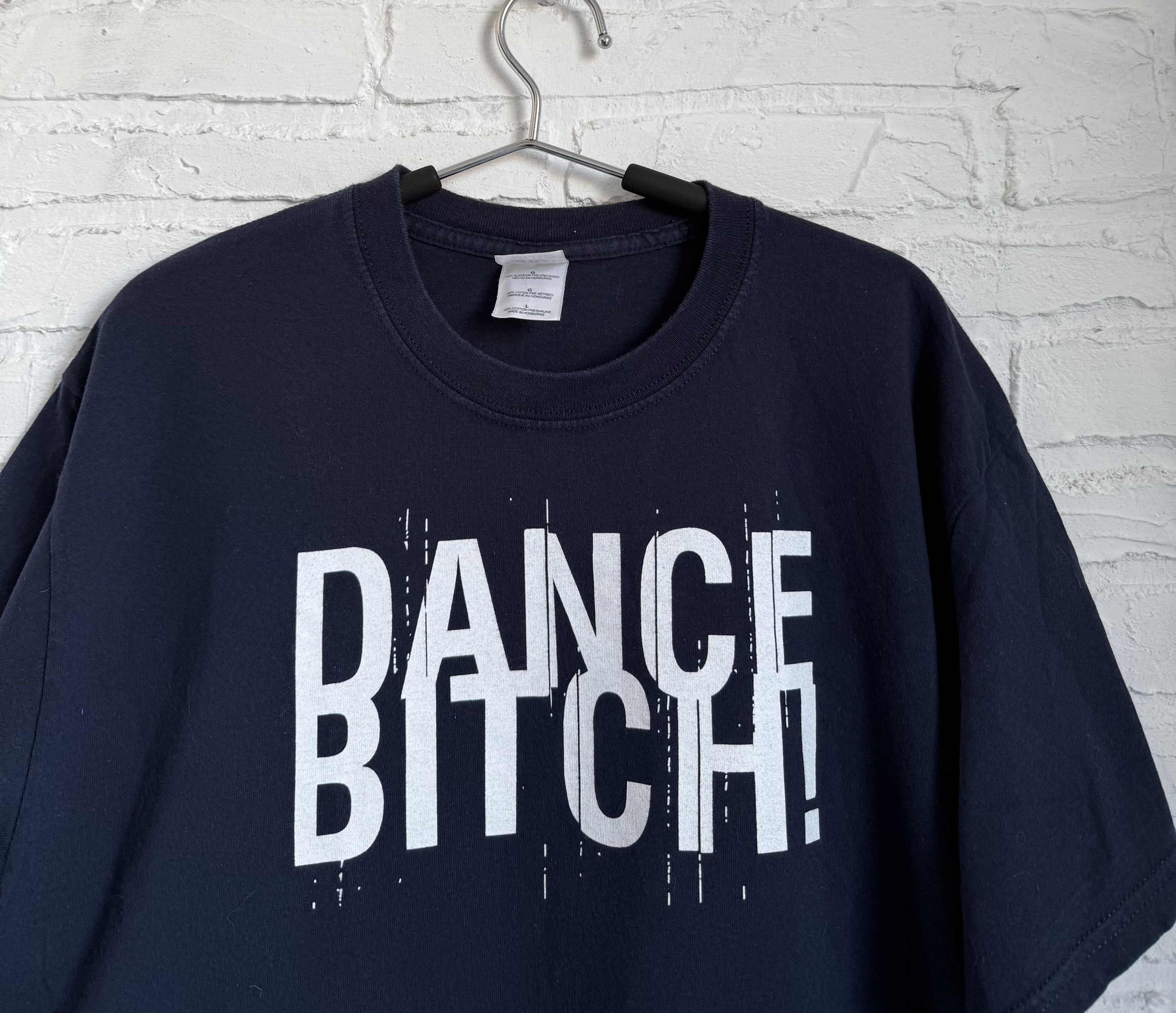 Band Tees × Rap Tees × Vintage Vintage 2005 Fatboy Slim Dance BITCH t-shirt Size US L / EU 52-54 / 3 - 5 Thumbnail