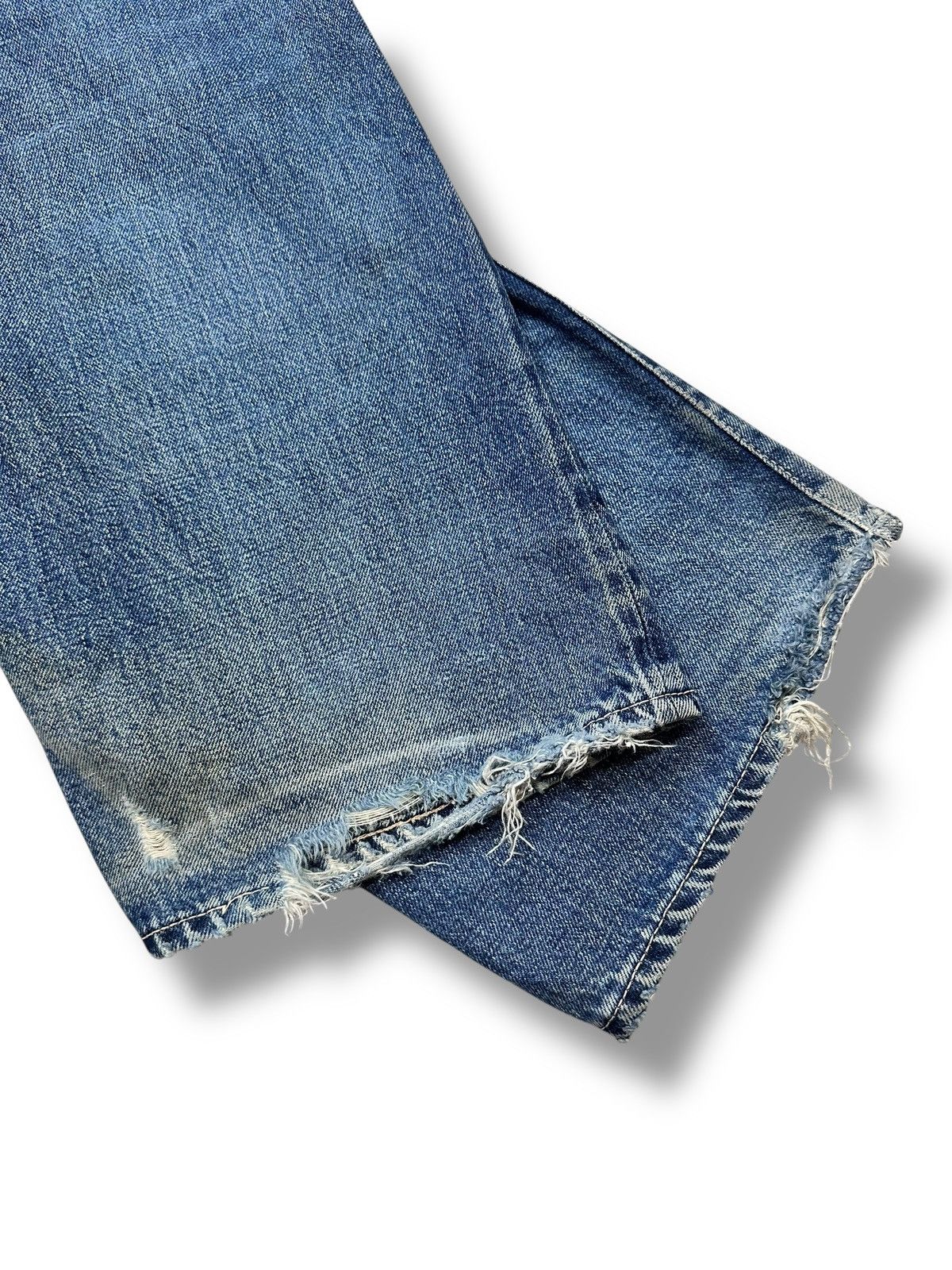 Spellbound Spellbound x Domingo Selvedge Distressed Denim Faded Jeans Size US 32 / EU 48 - 17 Thumbnail