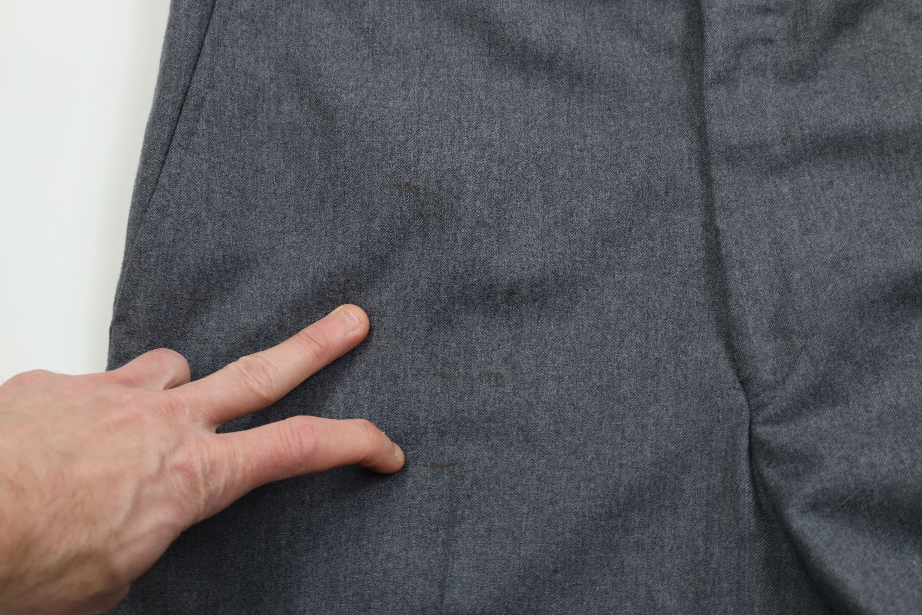 Vintage Vintage 70s Streetwear Flared Wide Leg Chino Pants Gray USA Size US 36 / EU 52 - 5 Thumbnail