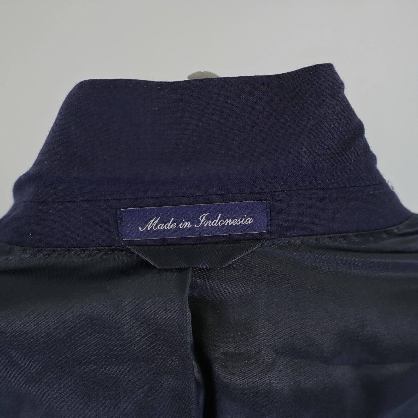 Lands' End Land's End Classic Clothing Traditional Fit Blue Wool Blazer Size 46R - 12 Thumbnail