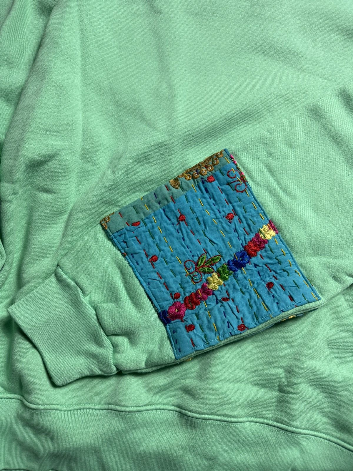 Amiri Amiri Patchwork Quilt Crewneck Sweatshirt Size US M / EU 48-50 / 2 - 4 Thumbnail