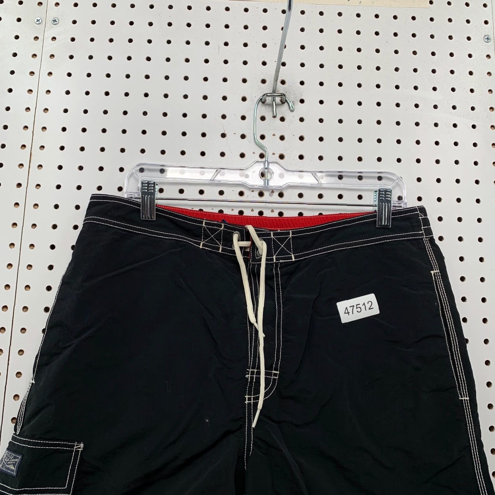 Polo Ralph Lauren Polo Ralph Lauren Swim Shorts Bermuda Mens M Red Nylon Drawstring Summer Beach 34in Waist Regular Pattern: Solid Size US M / EU 48-50 / 2 - 6 Thumbnail