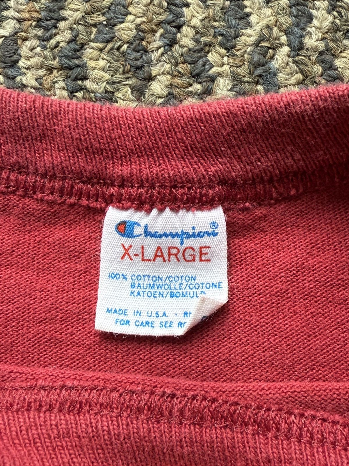 Champion Vintage Champion MADE IN USA Tee Size US XL / EU 56 / 4 - 3 Thumbnail