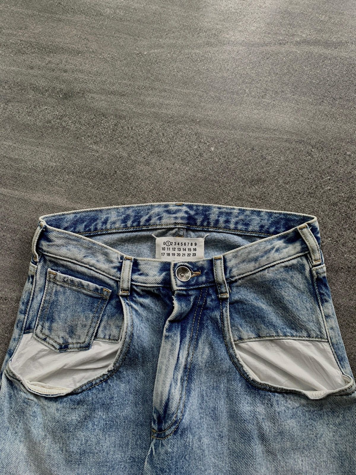 Maison Margiela Maison Margiela 6 Contrast Pocket Denim Jeans Size US 28 / EU 44 - 3 Thumbnail