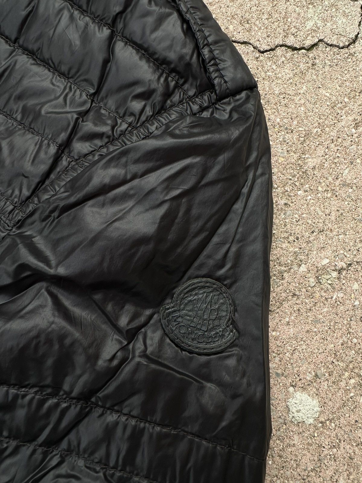 Moncler Moncler Black Nylon Jacket 1 size Size US S / EU 44-46 / 1 - 2 Thumbnail