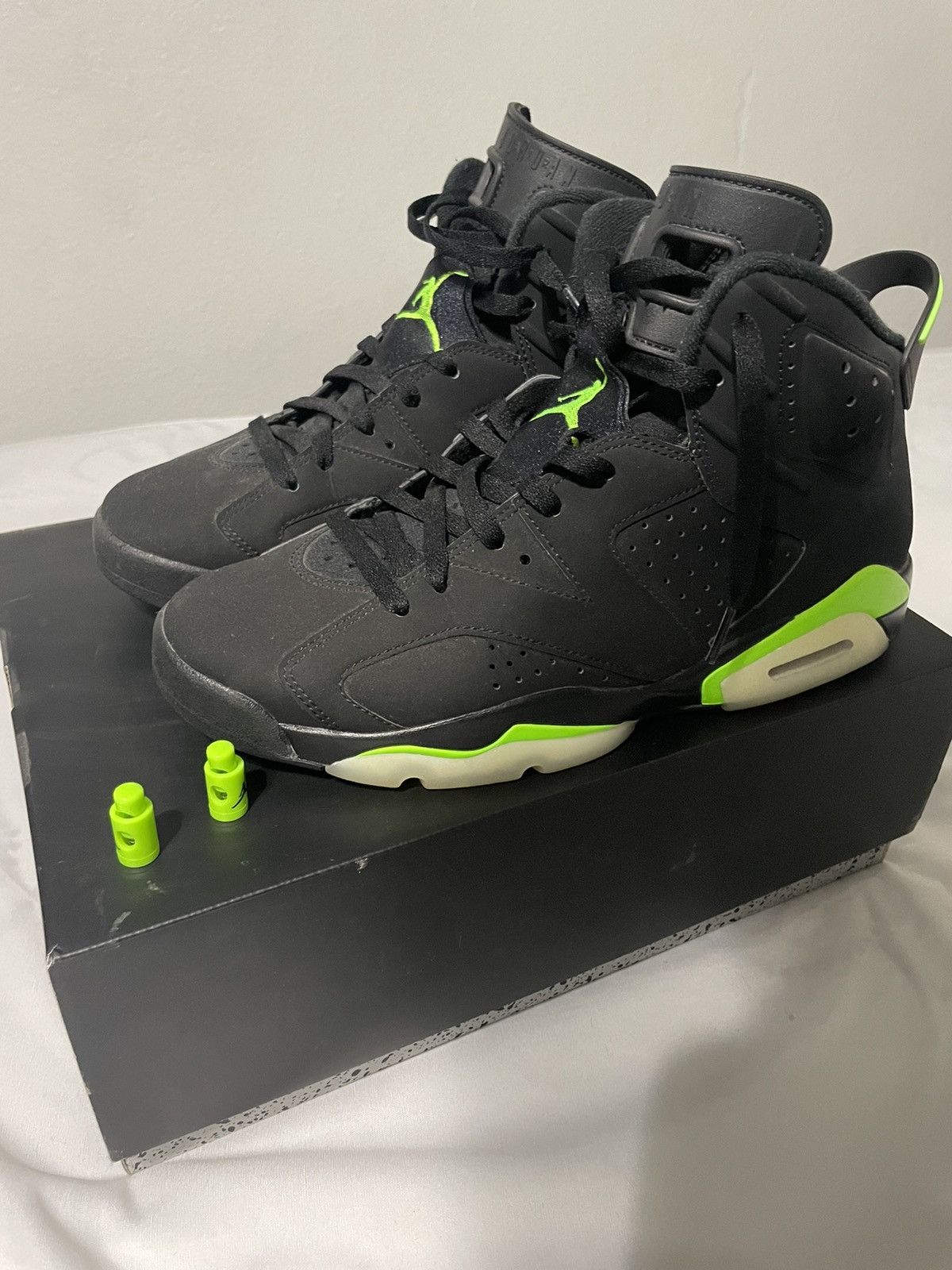 mens jordan 6 electric green