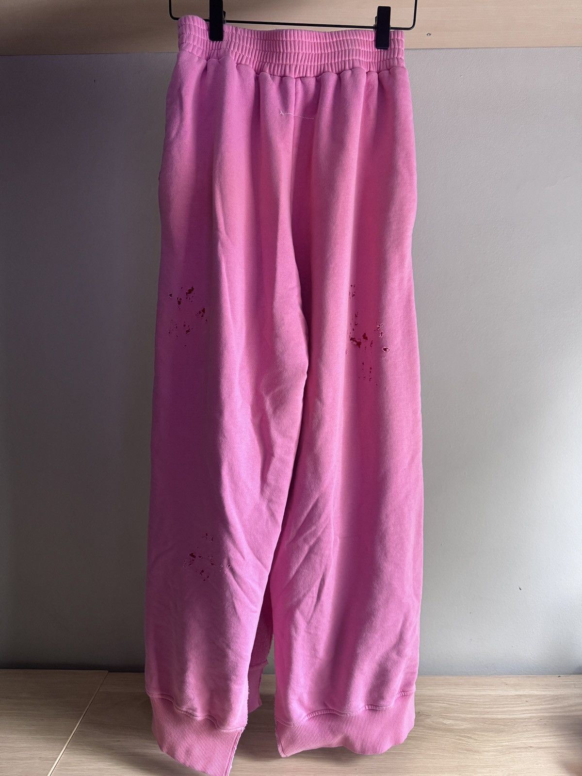 MM6 Pink Distressed Lounge Pants Size 30" / US 8 / IT 44 - 3 Thumbnail