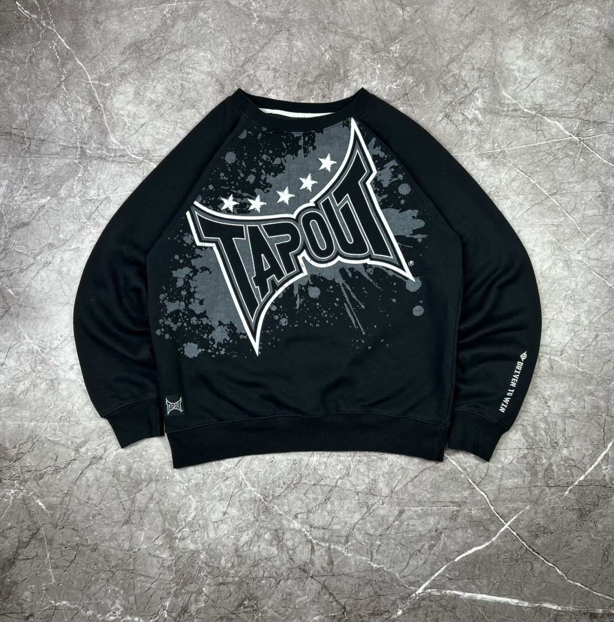 Vintage Vintage Tapout Sweatshirt Y2K Size US XL / EU 56 / 4 - 1 Thumbnail