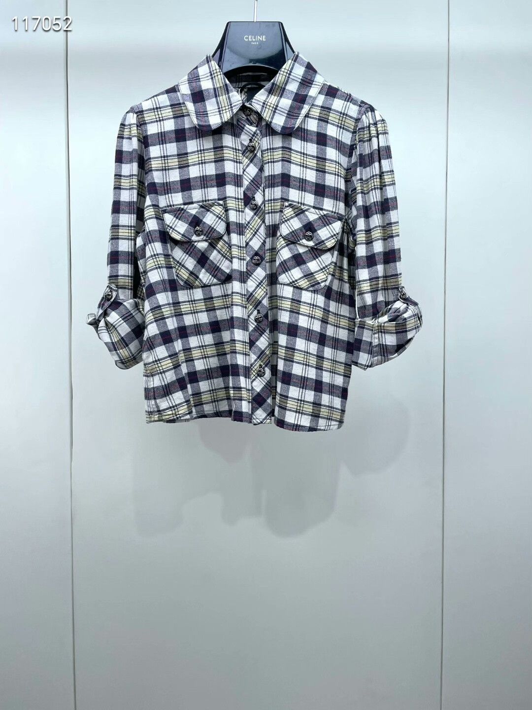 Chrome Hearts Chrome Hearts Plaid Casual Shirt Size M / US 6-8 / IT 42-44 - 1 Thumbnail