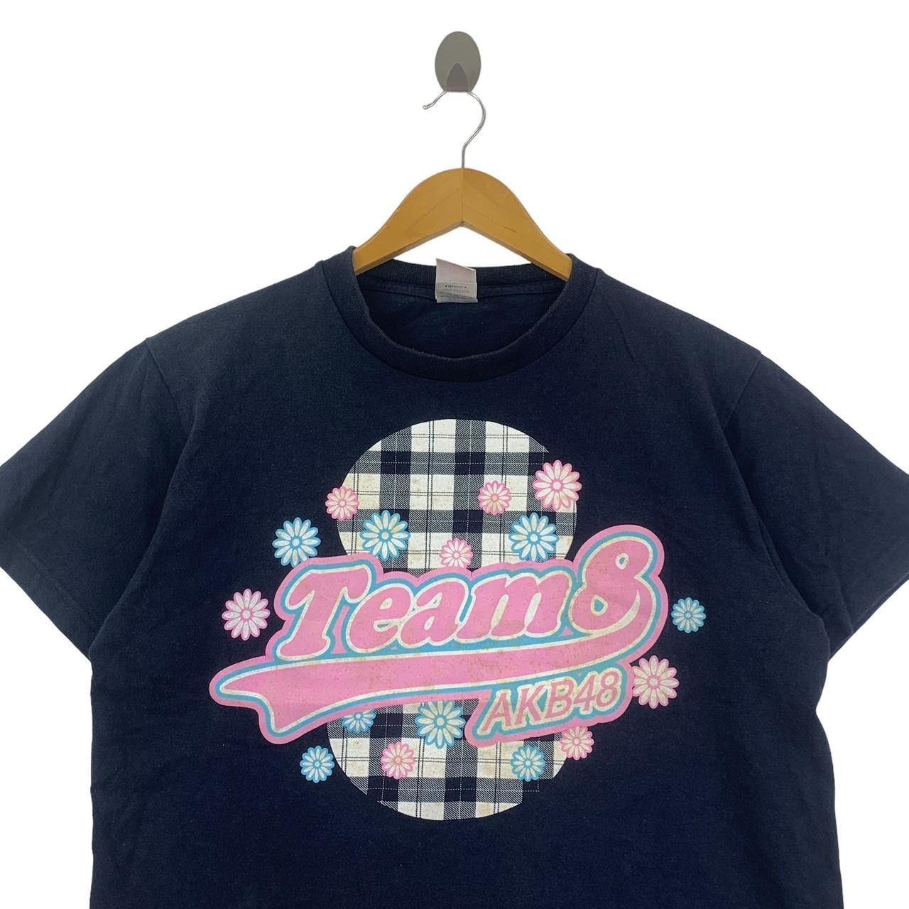 Vintage Vintage TEAM 8 AKB48 Japan Idol Group Tee Shirt Top J Pop Size M / US 6-8 / IT 42-44 - 2 Thumbnail