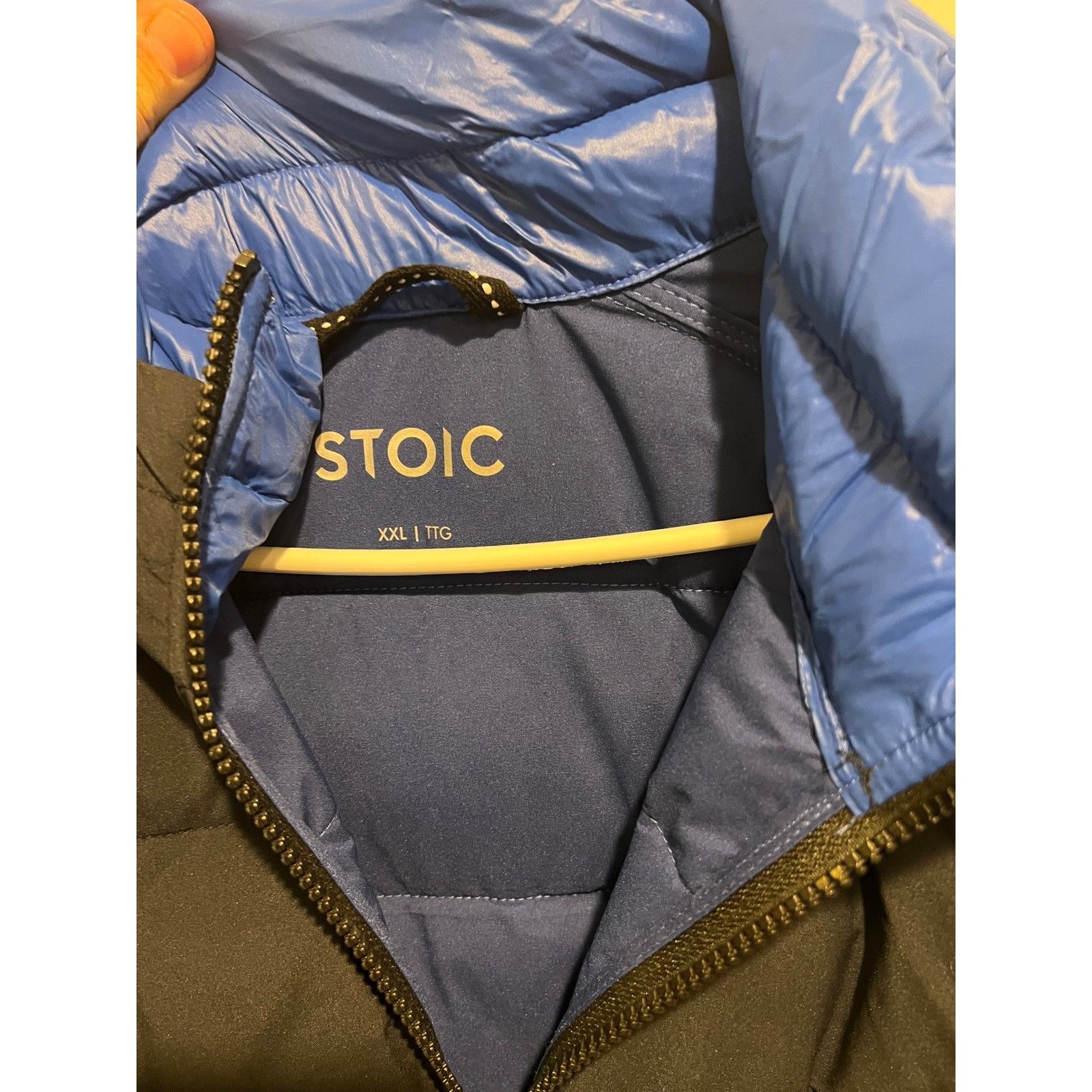 Stoic STOIC Mens XXL Puffer Jacket Full Zip Hooded Padded Winter C Size US XXL / EU 58 / 5 - 2 Thumbnail