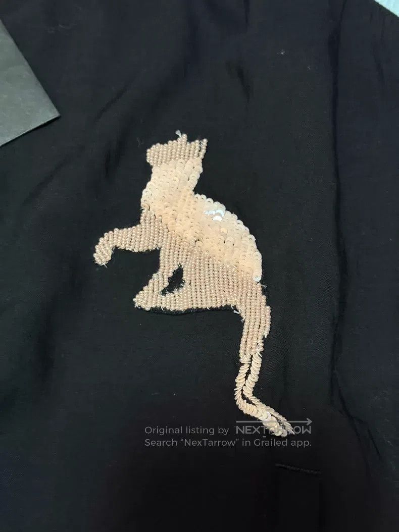 Undercover Undercover 20ss Blood Rose Cat Beaded Embroidered Tencel J Size XS / US 0-2 / IT 36-38 - 3 Thumbnail