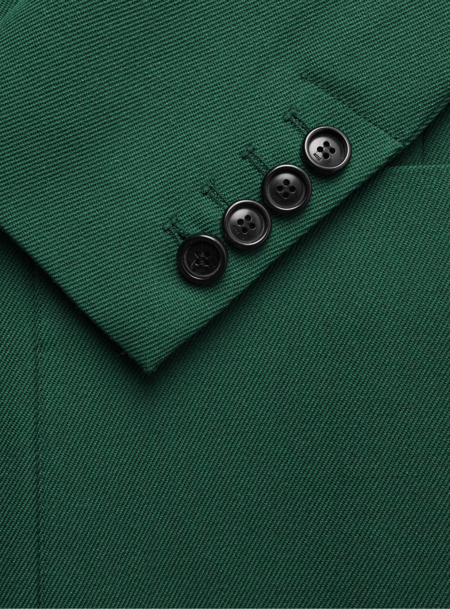 AMI Virgin Wool-Gabardine Blazer Size 40R - 3 Thumbnail