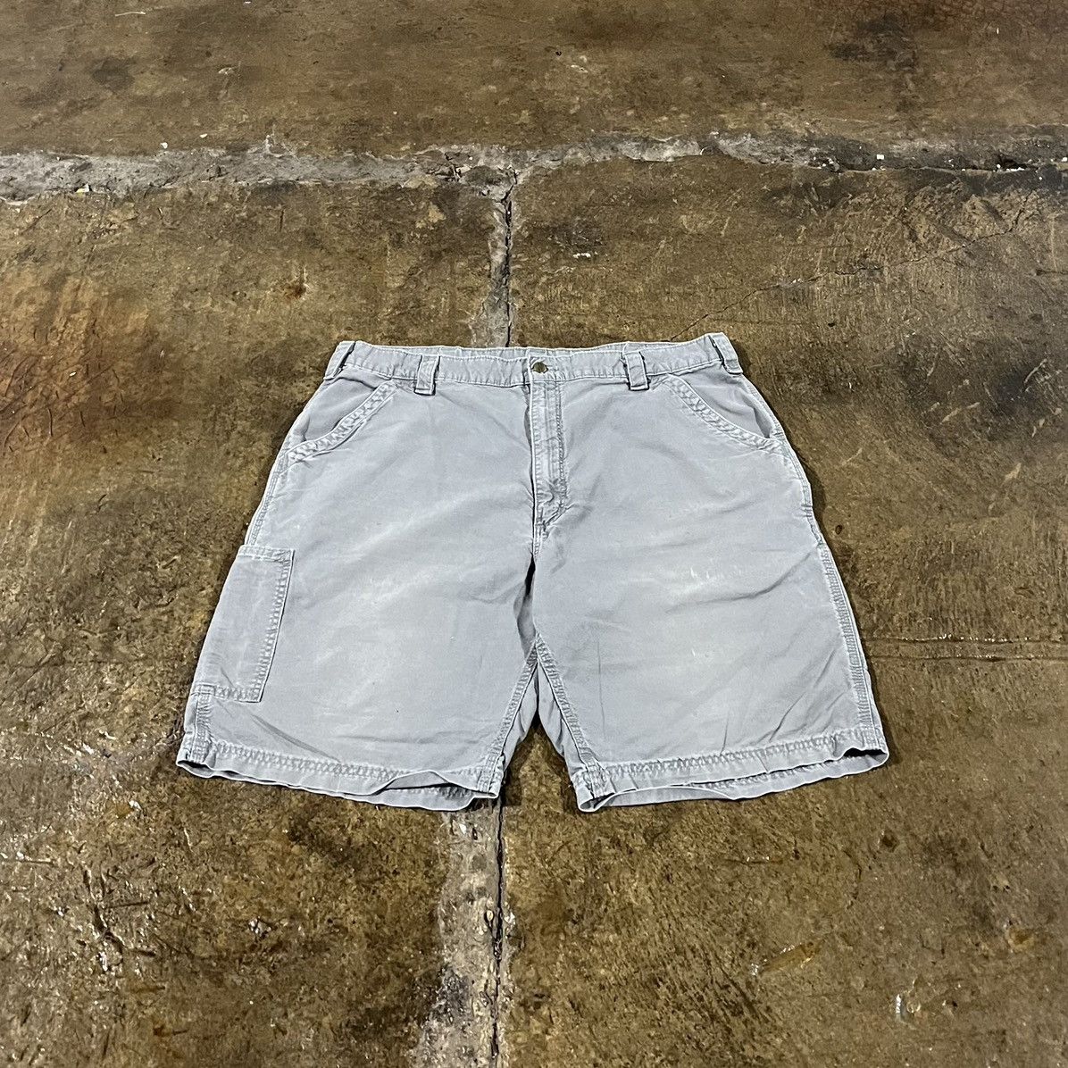 Carhartt × Vintage Crazy Vintage Y2K Carhartt Carpenter Shorts Workwear Skater Size US 40 / EU 56 - 2 Thumbnail