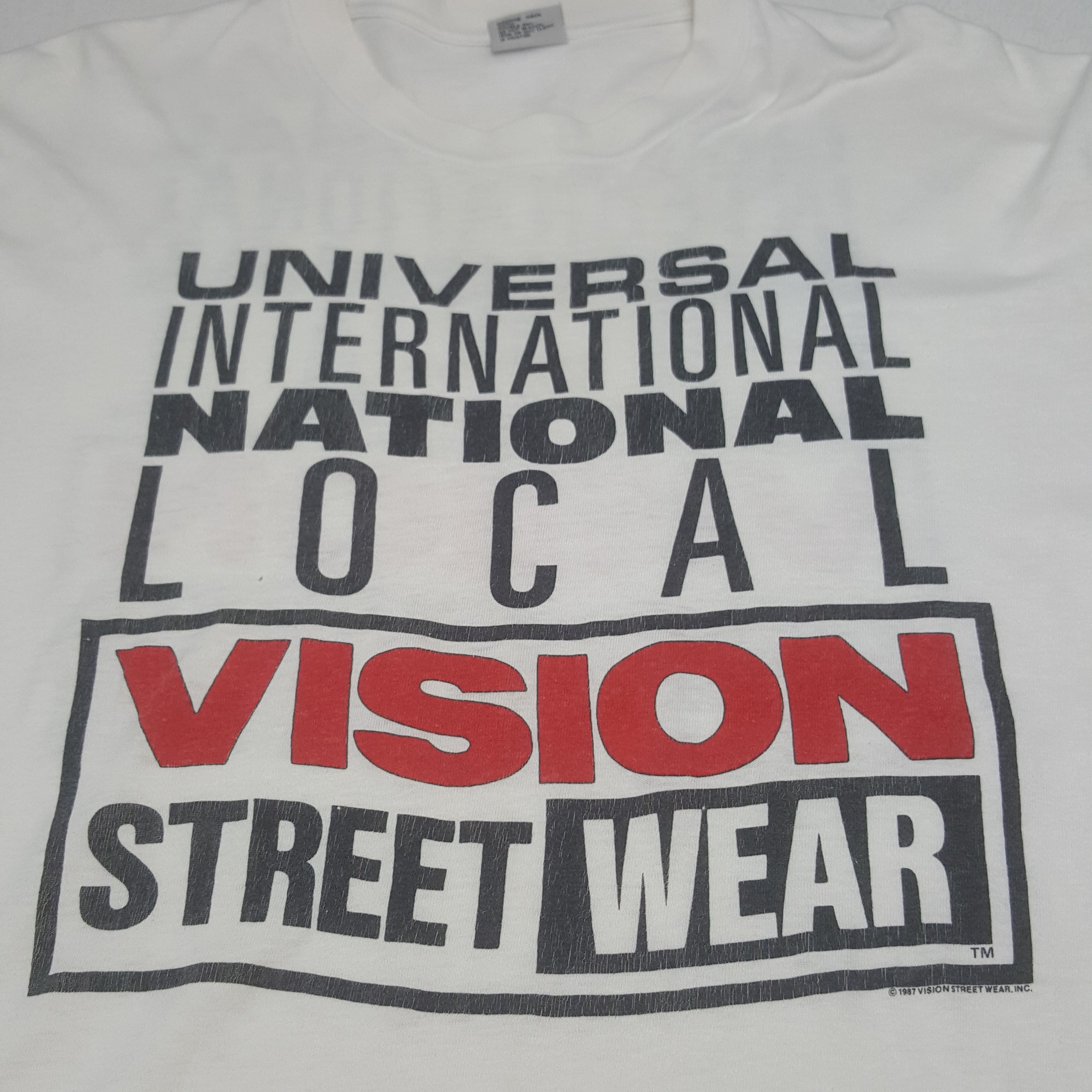 Vision Streetwear Vintage 1987 Vision Streetwear Skateboard Tshirt Size US M / EU 48-50 / 2 - 9 Thumbnail