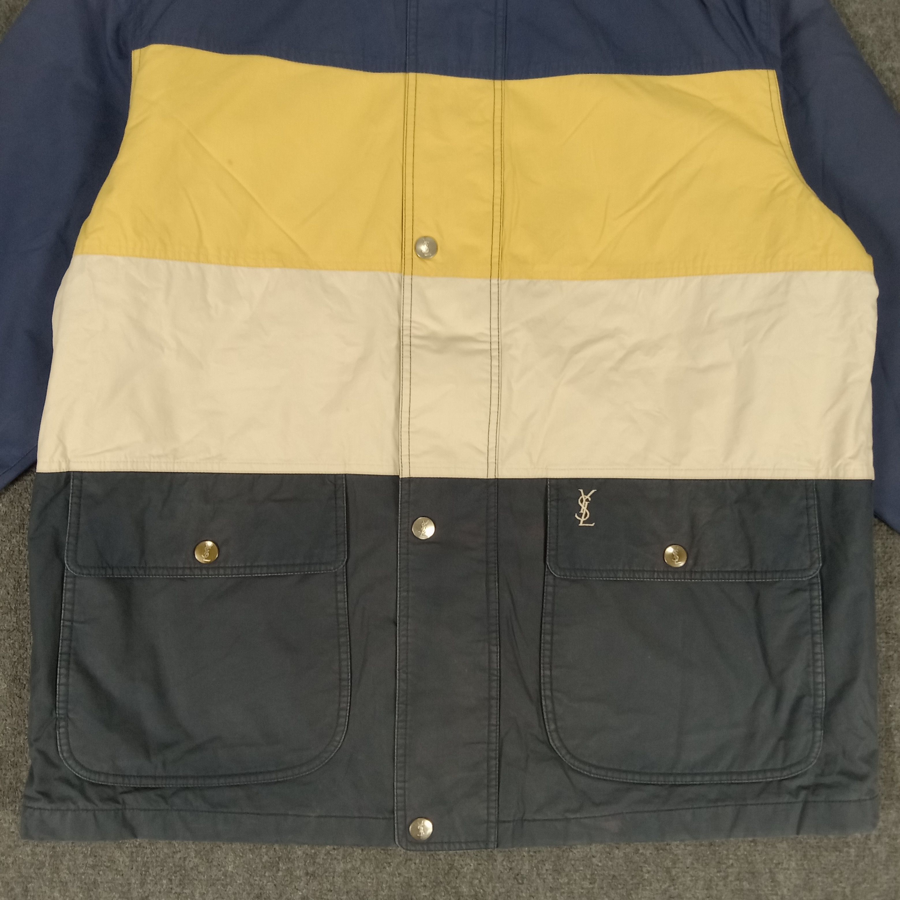 Vintage × Yves Saint Laurent Yves Saint Laurent Italian Brand Jacket Size US XL / EU 56 / 4 - 2 Thumbnail