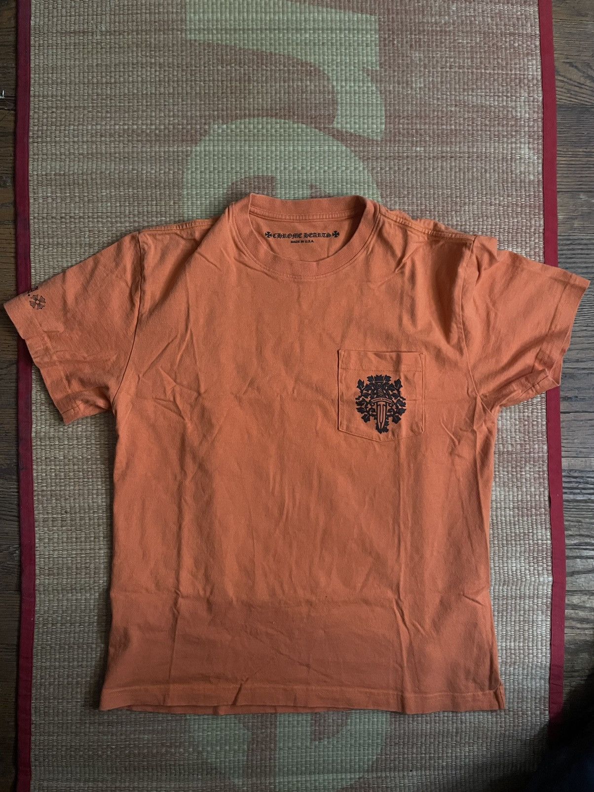 image of Chrome Hearts Vine Dagger Orange, Men's (Size Medium)
