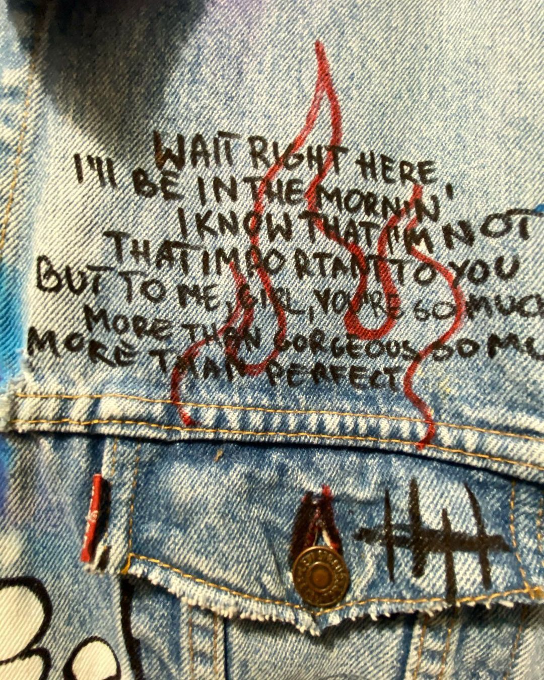 Handmade × Japanese Brand Lil peep custom jacket size L, opium jacket Size US L / EU 52-54 / 3 - 6 Thumbnail
