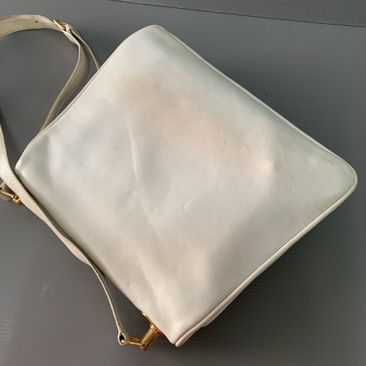 Gucci Gucci GG White Leather Shoulder Limited Bag Size ONE SIZE - 7 Thumbnail
