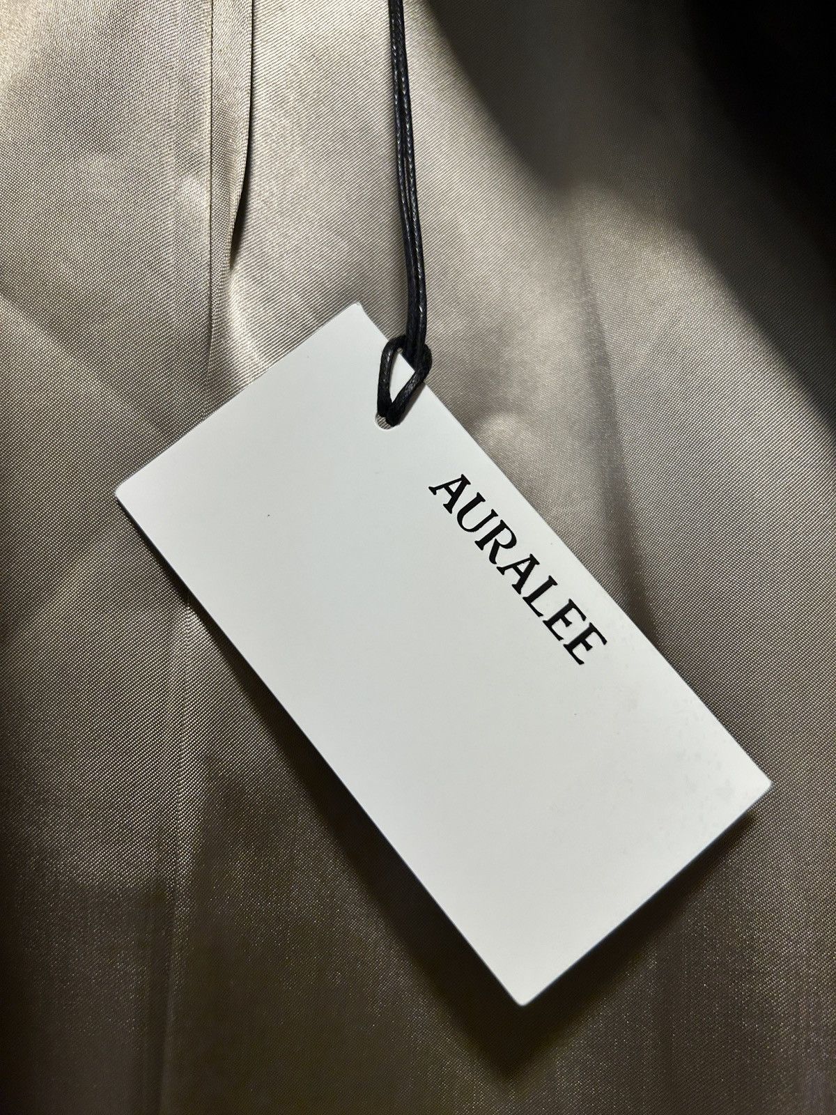 Auralee LIGHT MELTON DOUBLE-BREASTED COAT / TOP BEIGE size 3 Size US M / EU 48-50 / 2 - 6 Thumbnail