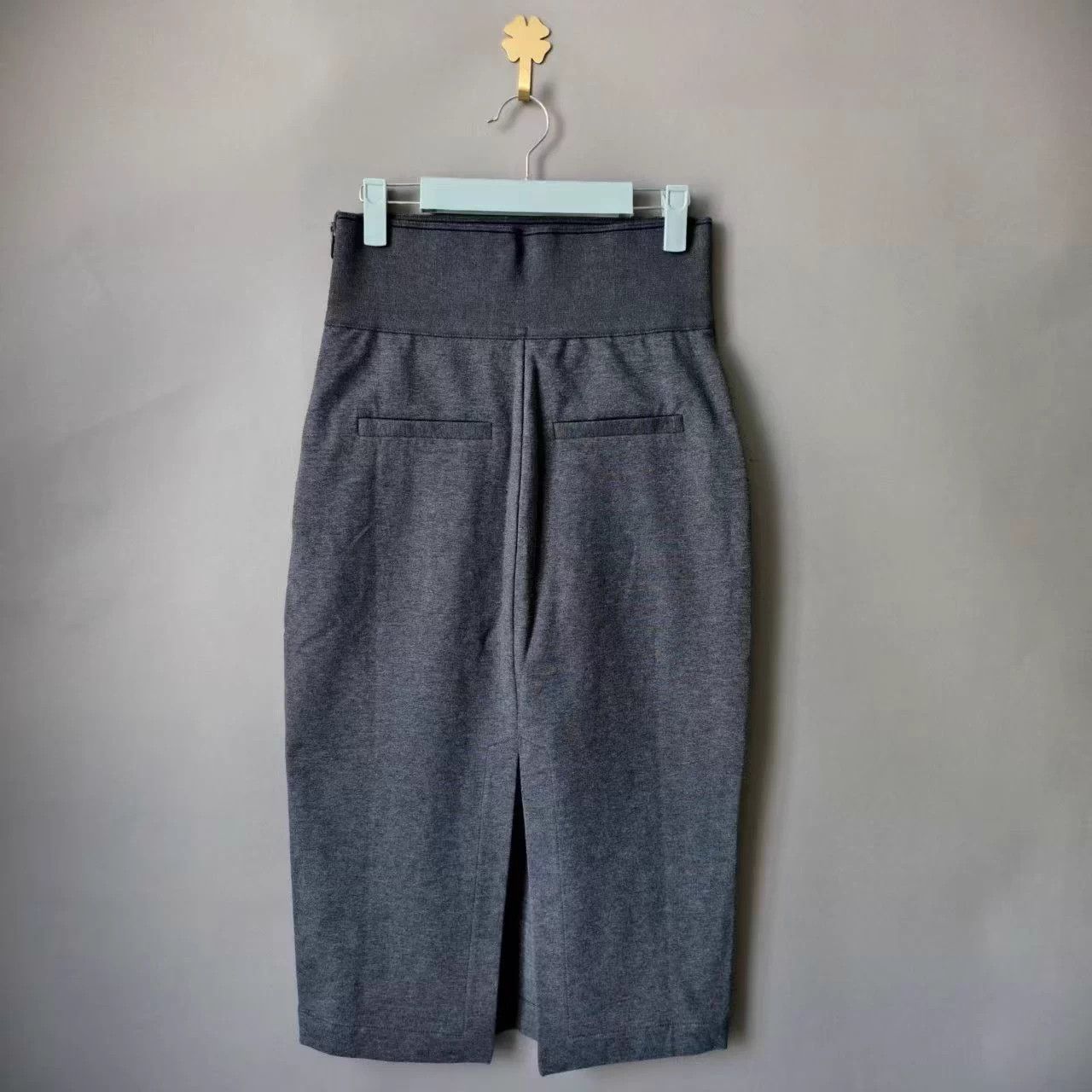 Brunello Cucinelli Brunello Cucinelli Gray Mini Skirt XS 99 Size 24" / US 00 / IT 34 - 2 Thumbnail