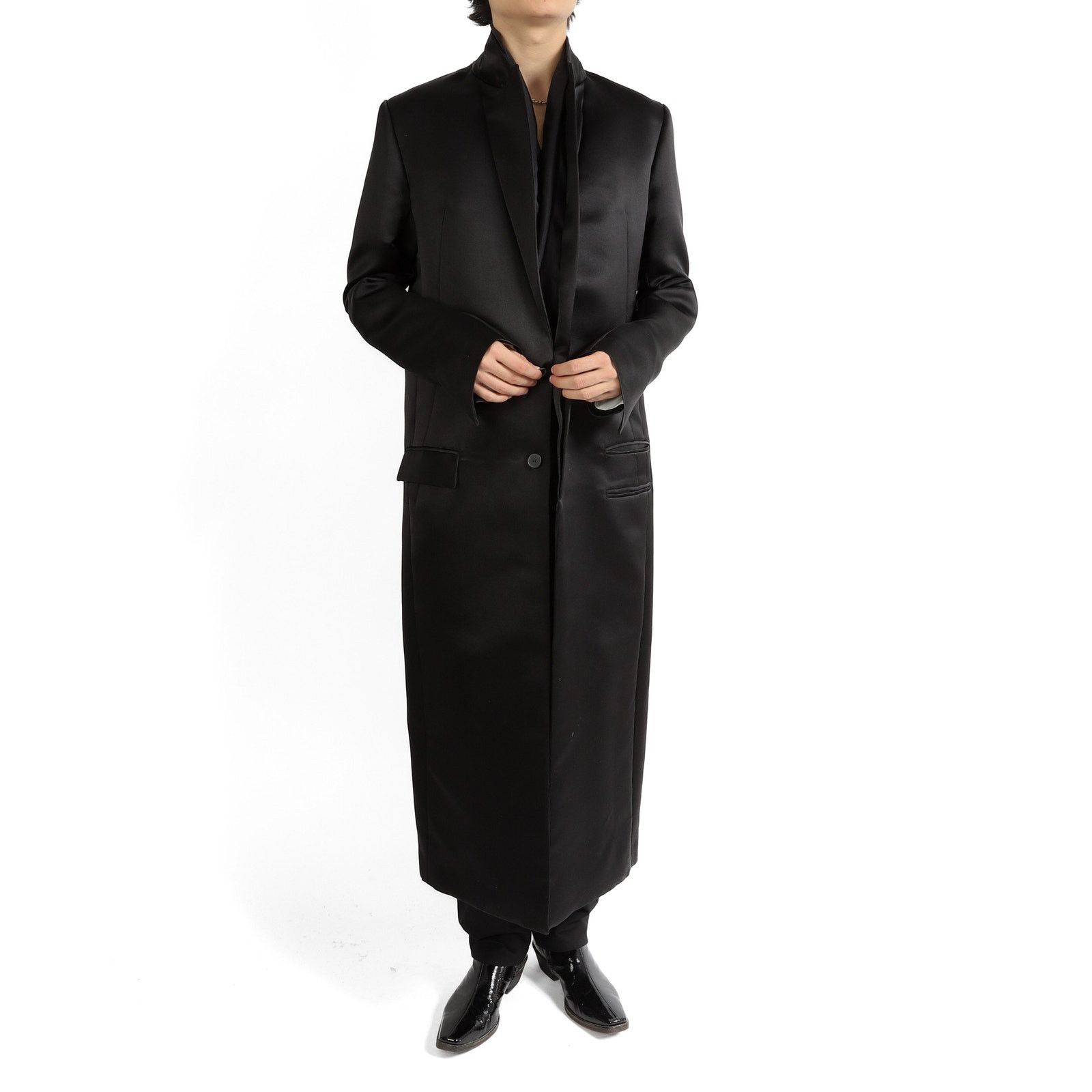 Haider Ackermann FW20 Black Taroni Coat 1 of 1 Prototype Size US S / EU 44-46 / 1 - 6 Thumbnail
