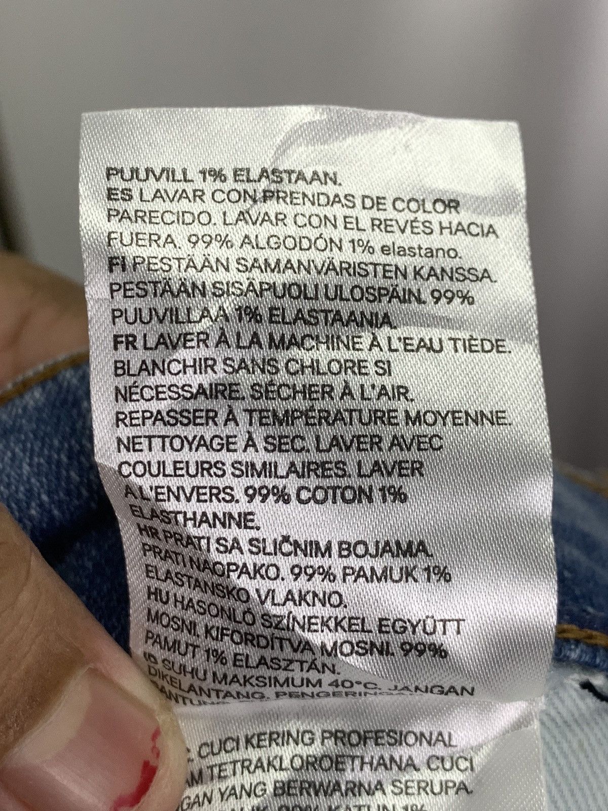 H&M H&M Distress Jeans Size US 34 / EU 50 - 20 Thumbnail