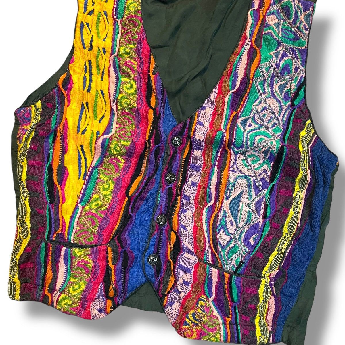 Coogi COOGI big notorious style knit cable vest Size US M / EU 48-50 / 2 - 2 Thumbnail