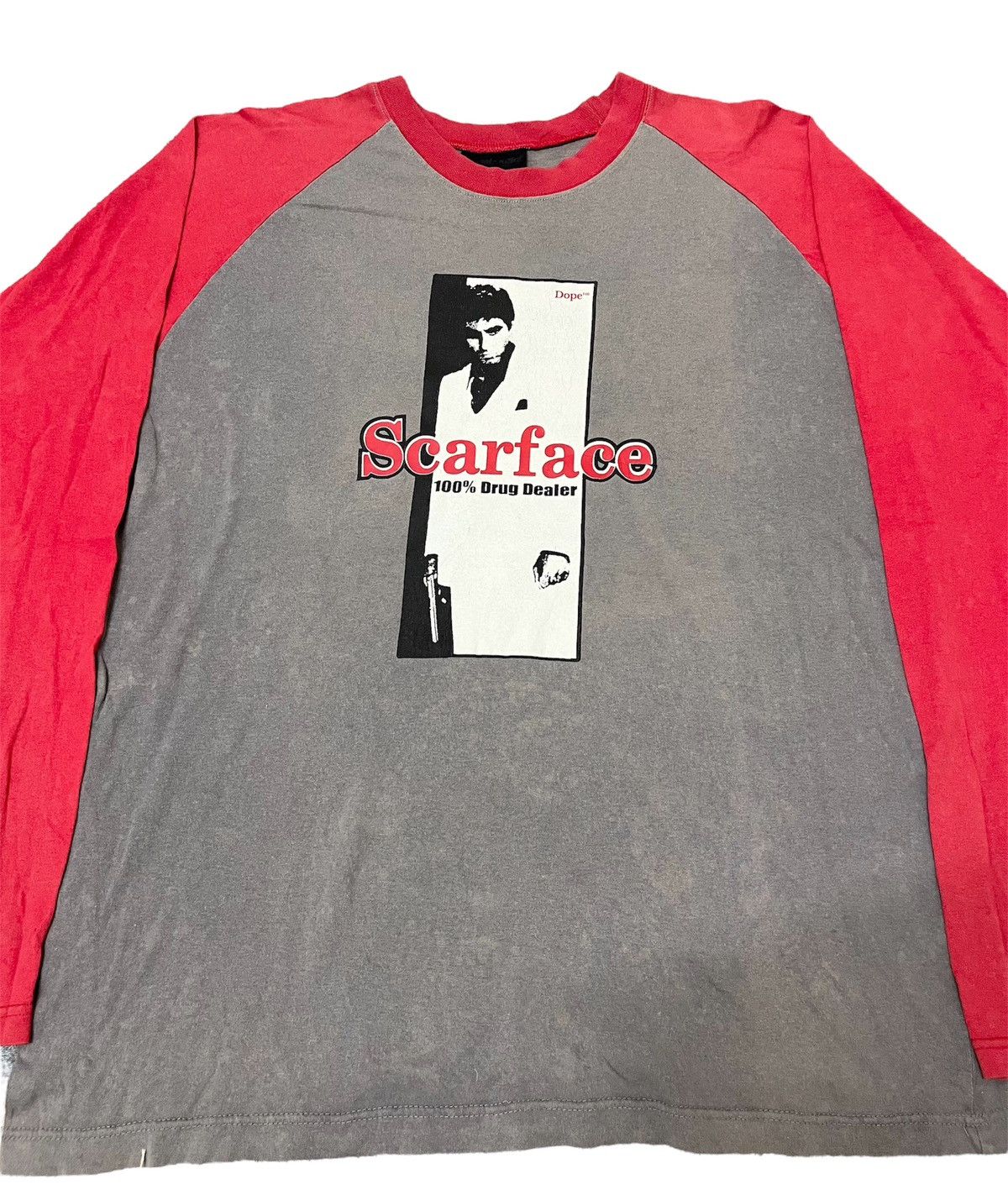 Vintage 90s Serial Killer Scarface “100% Drug Dealer” Tee