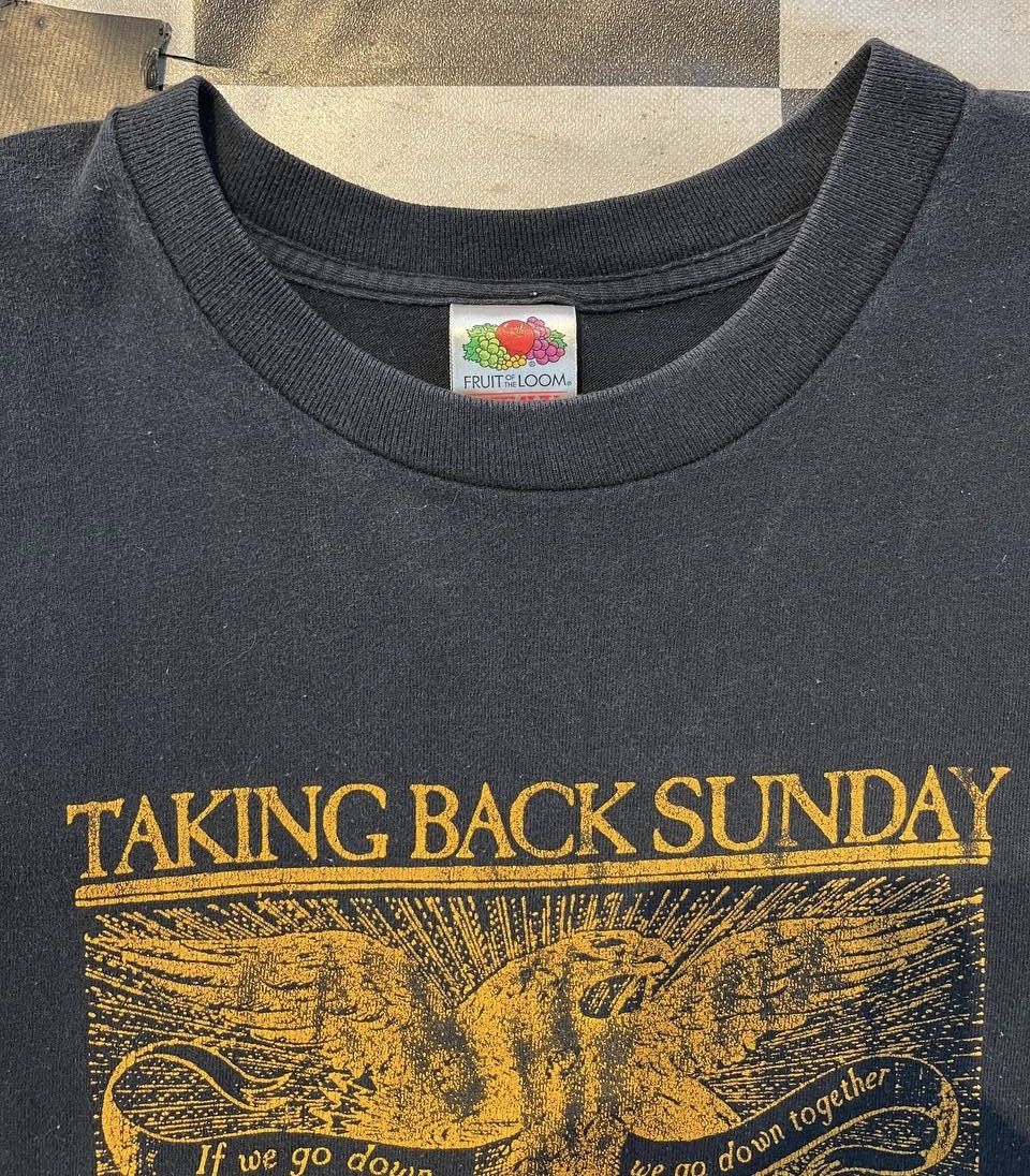 Band Tees VINTAGE TAKING BACK SUNDAY Size US L / EU 52-54 / 3 - 3 Thumbnail