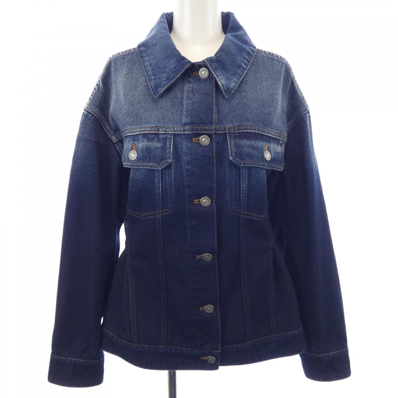 Dior Dior Christian Dior Denim Jacket Denim Outerwear 352V35A3689 DUTY FREE for USA Size ONE SIZE - 1 Thumbnail