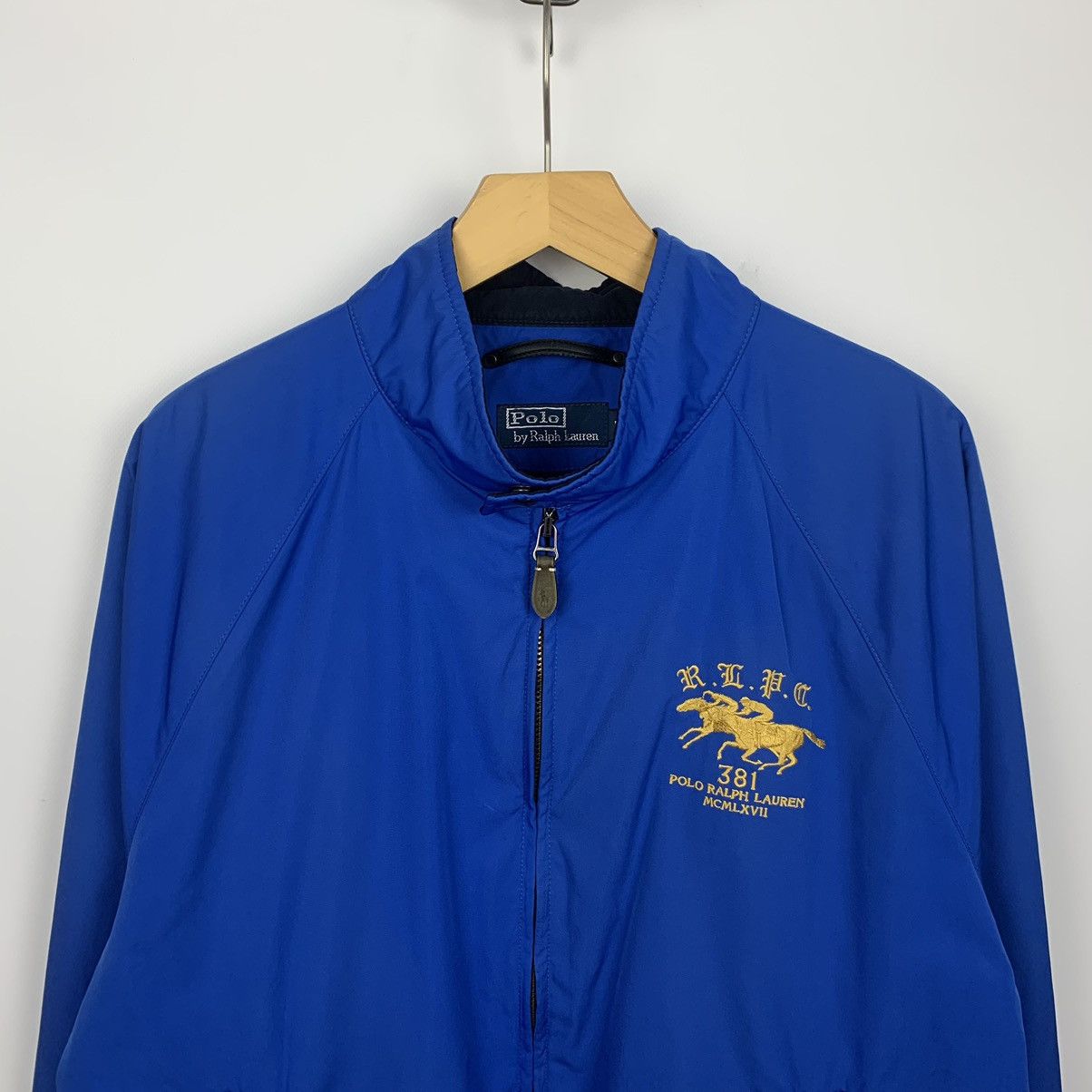 Polo Ralph Lauren Vintage Polo Ralph Lauren Full Zip Jacket Blue Size L Logo Size US L / EU 52-54 / 3 - 2 Thumbnail