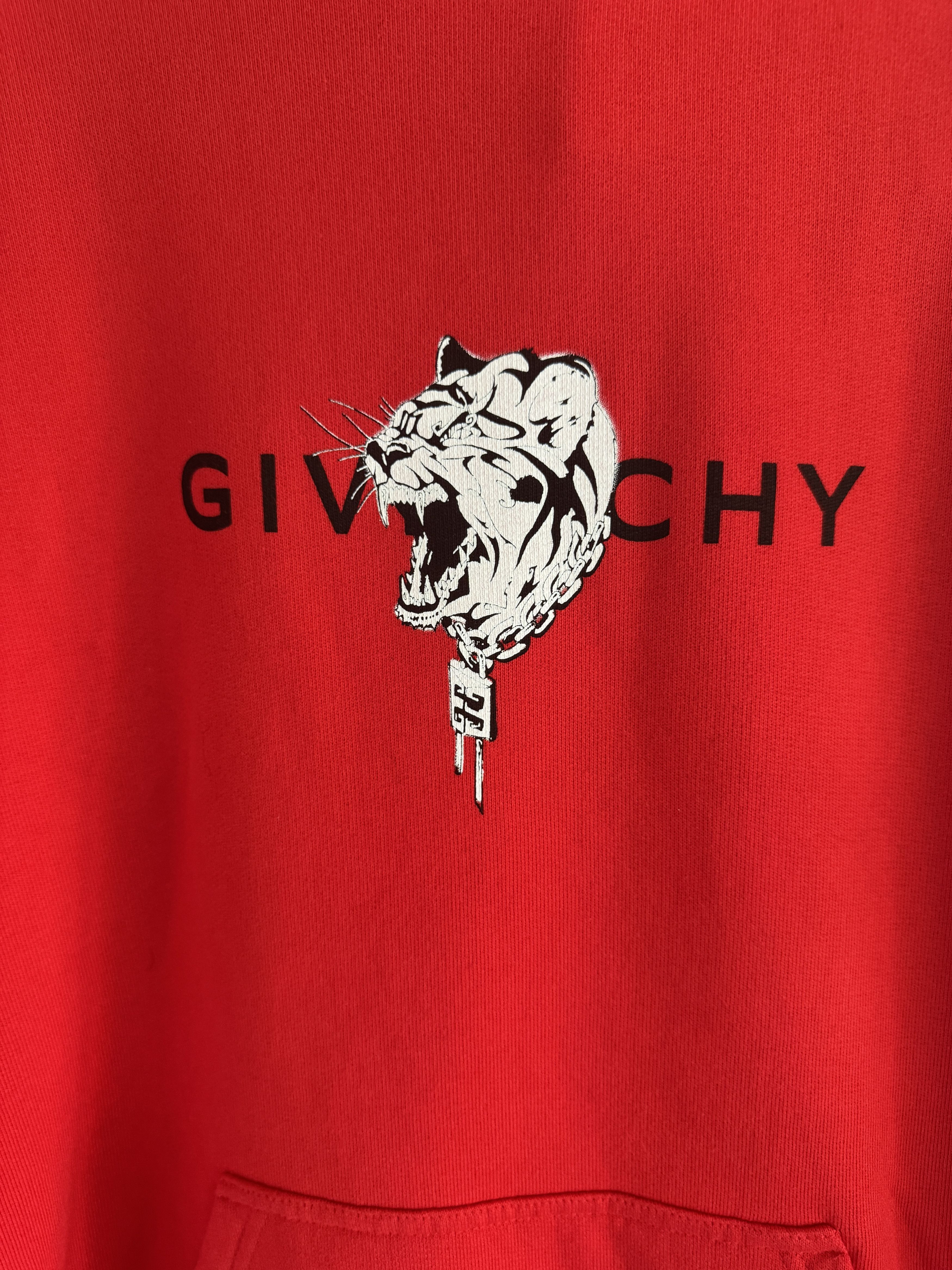 Givenchy Lunar New Year 2022 Red Hoodie Size US XL / EU 56 / 4 - 5 Thumbnail