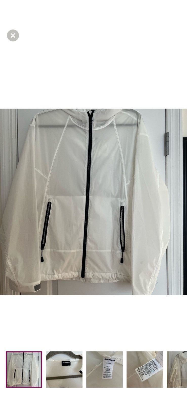 Salomon Salomon windbreaker literidge light-ridge large Size US L / EU 52-54 / 3 - 1 Thumbnail