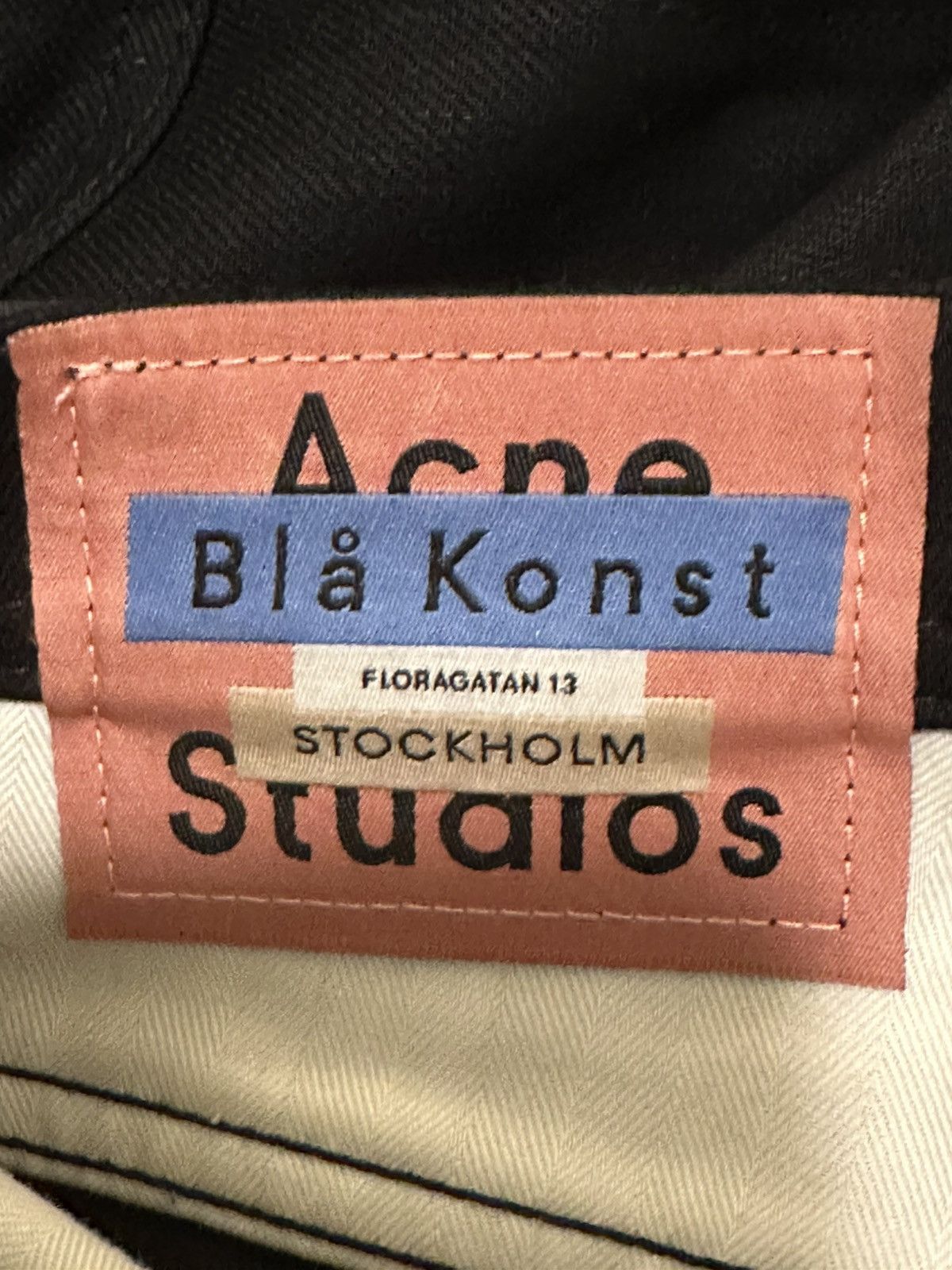 Acne Studios Acne Studios River Stay Black Jeans Size 31/32 Size US 31 - 4 Thumbnail