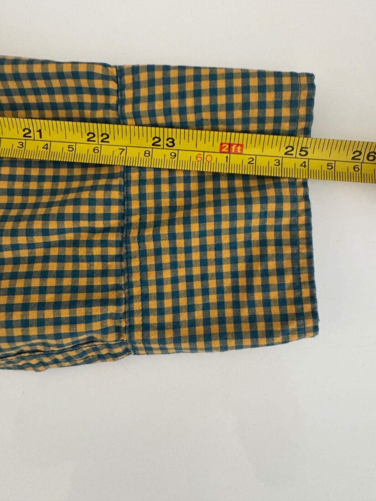 J.Crew J.Crew Flex Washed Button Men L Classic Fit Green Yellow Size US L / EU 52-54 / 3 - 7 Thumbnail