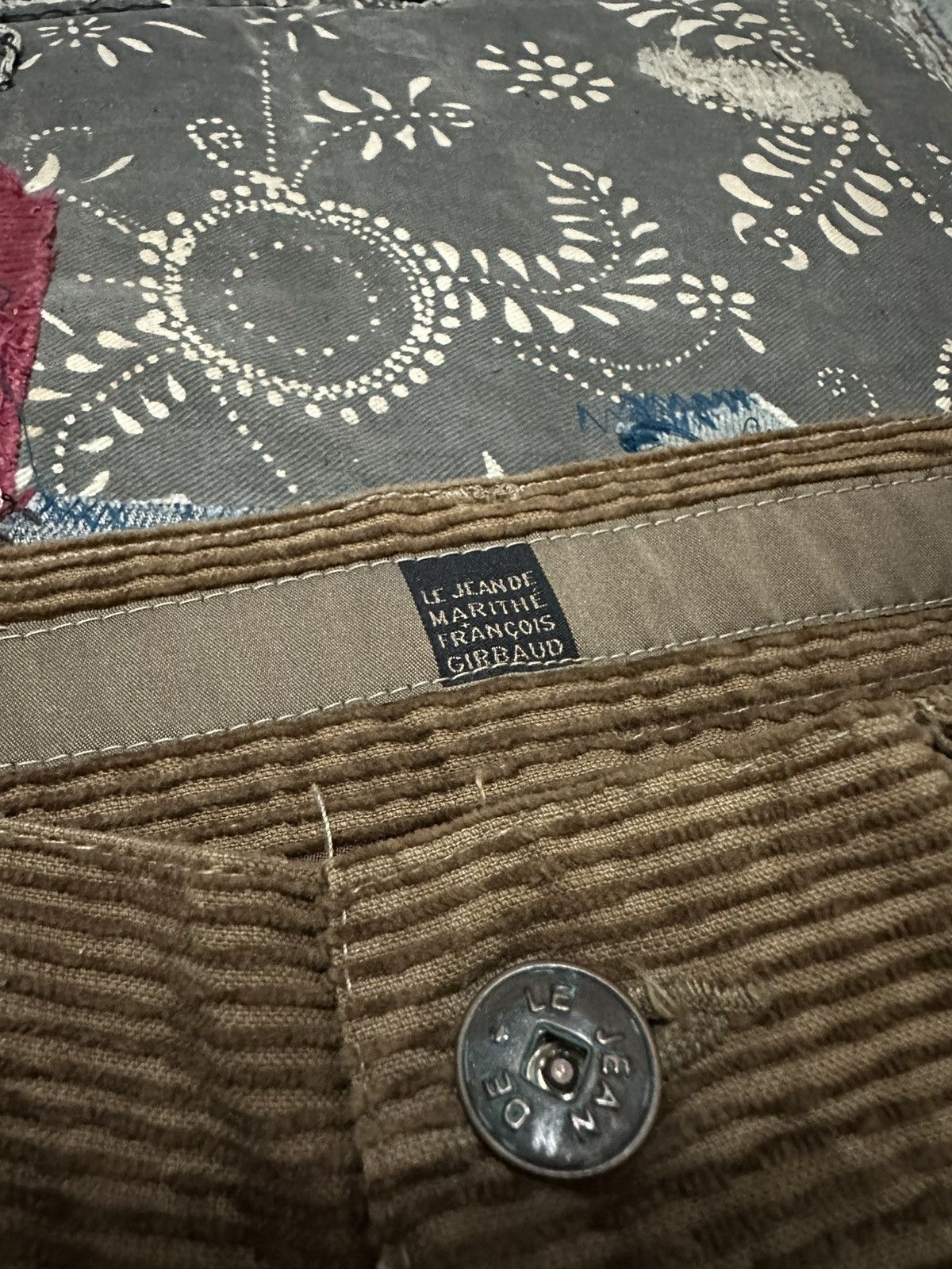 Marithe + Francois Girbaud MFG Nice Design Front Pocket Cargo pants Size US 31 - 6 Thumbnail